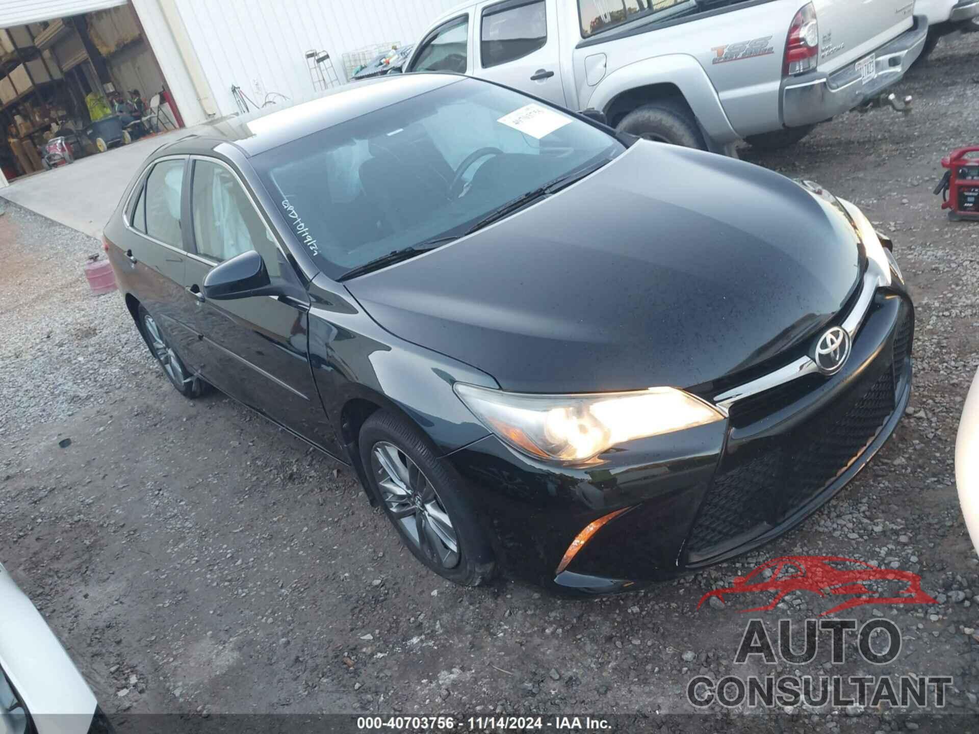 TOYOTA CAMRY 2017 - 4T1BF1FK5HU452550
