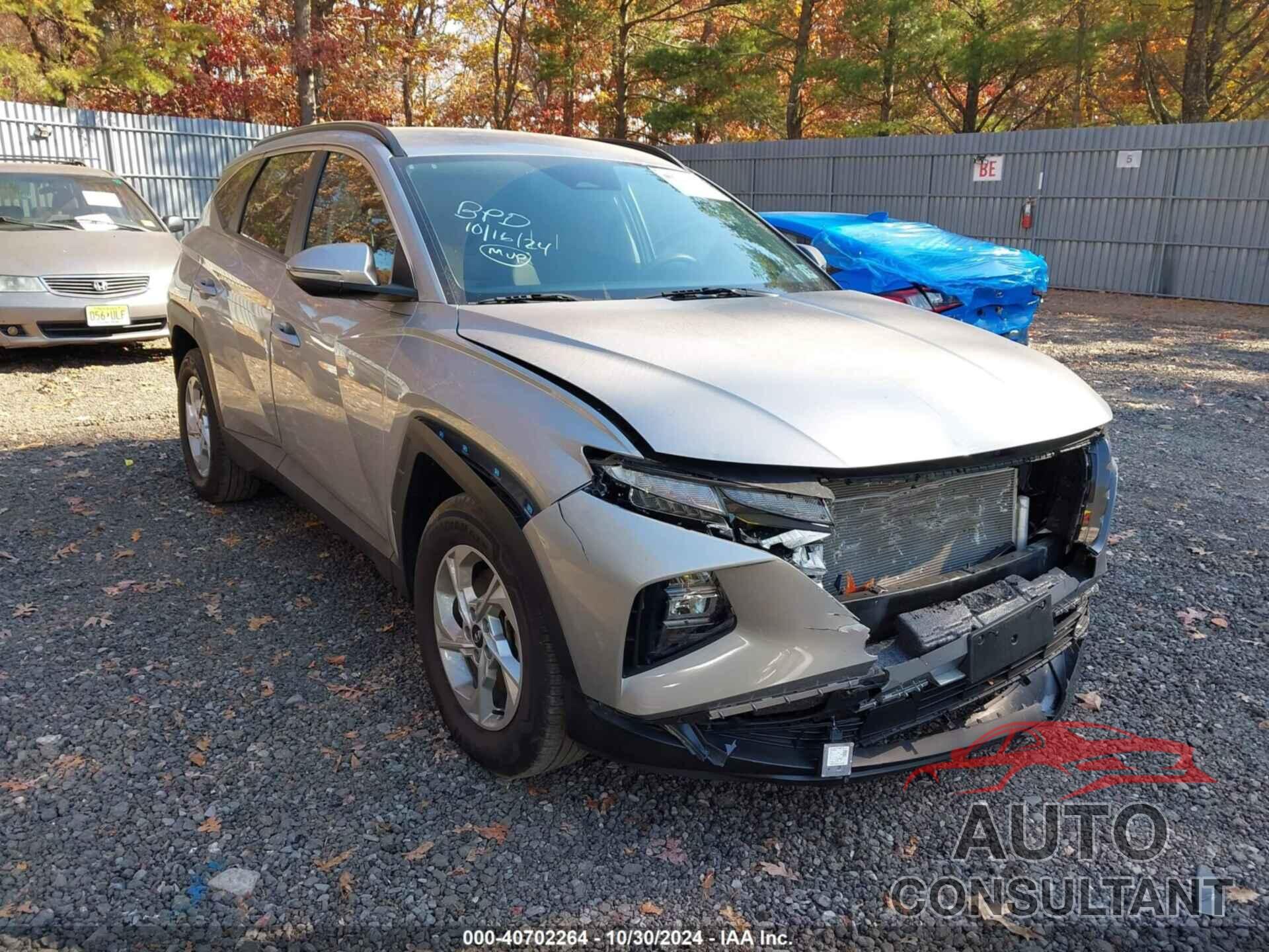 HYUNDAI TUCSON 2022 - KM8JBCAE1NU134523