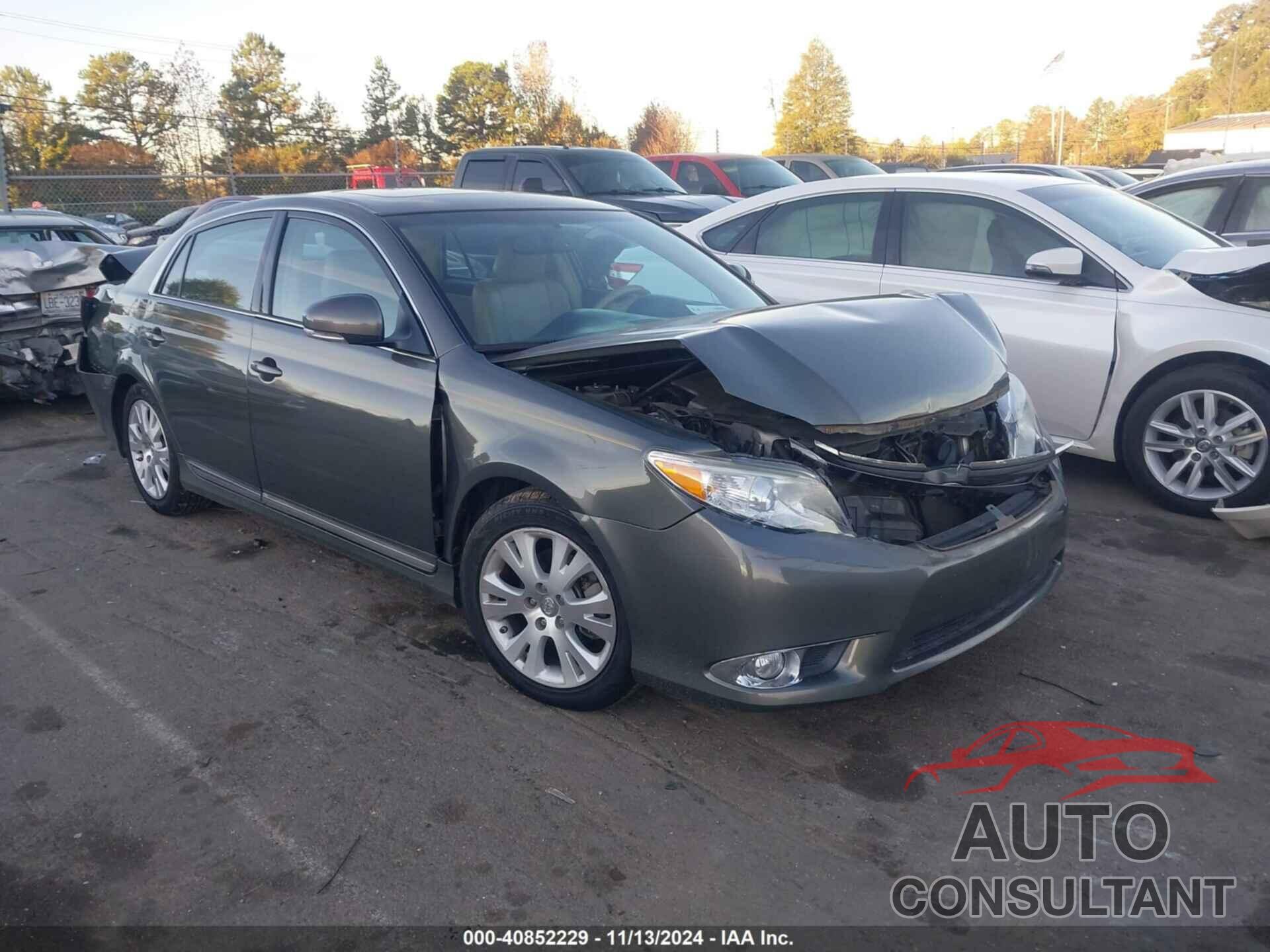 TOYOTA AVALON 2012 - 4T1BK3DB8CU458197