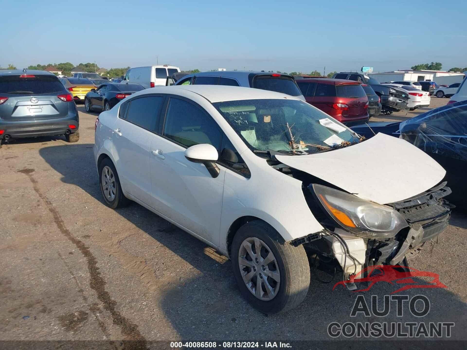 KIA RIO 2017 - KNADM4A33H6049172