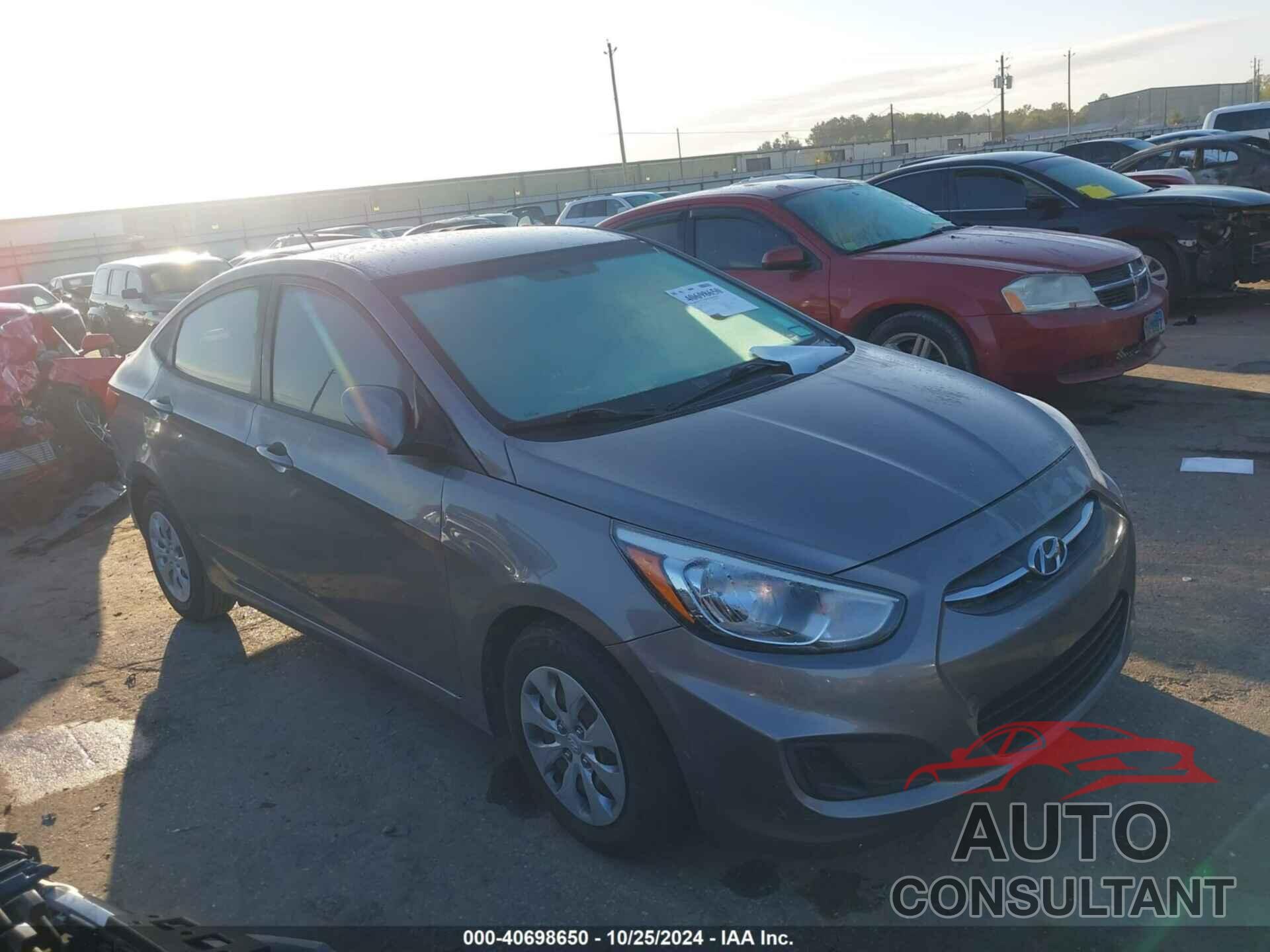 HYUNDAI ACCENT 2017 - KMHCT4AE3HU391571