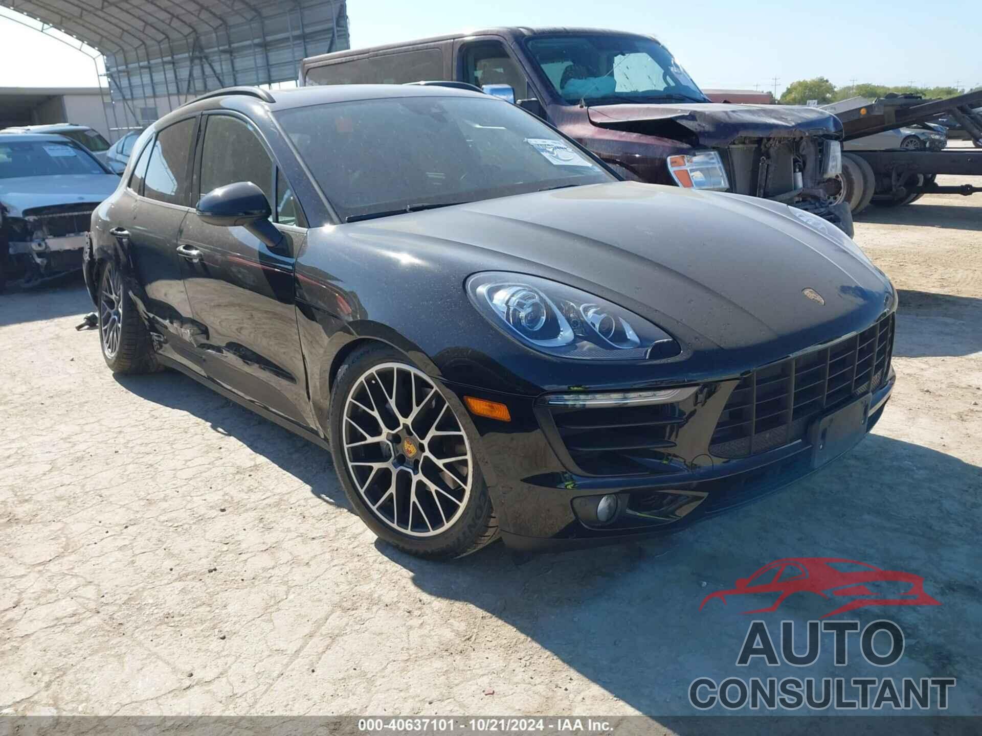 PORSCHE MACAN 2018 - WP1AA2A54JLB22656