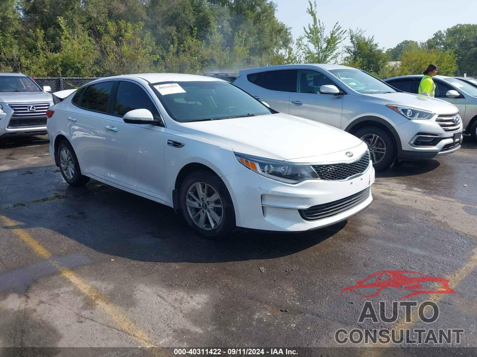KIA OPTIMA 2016 - KNAGT4L33G5106990