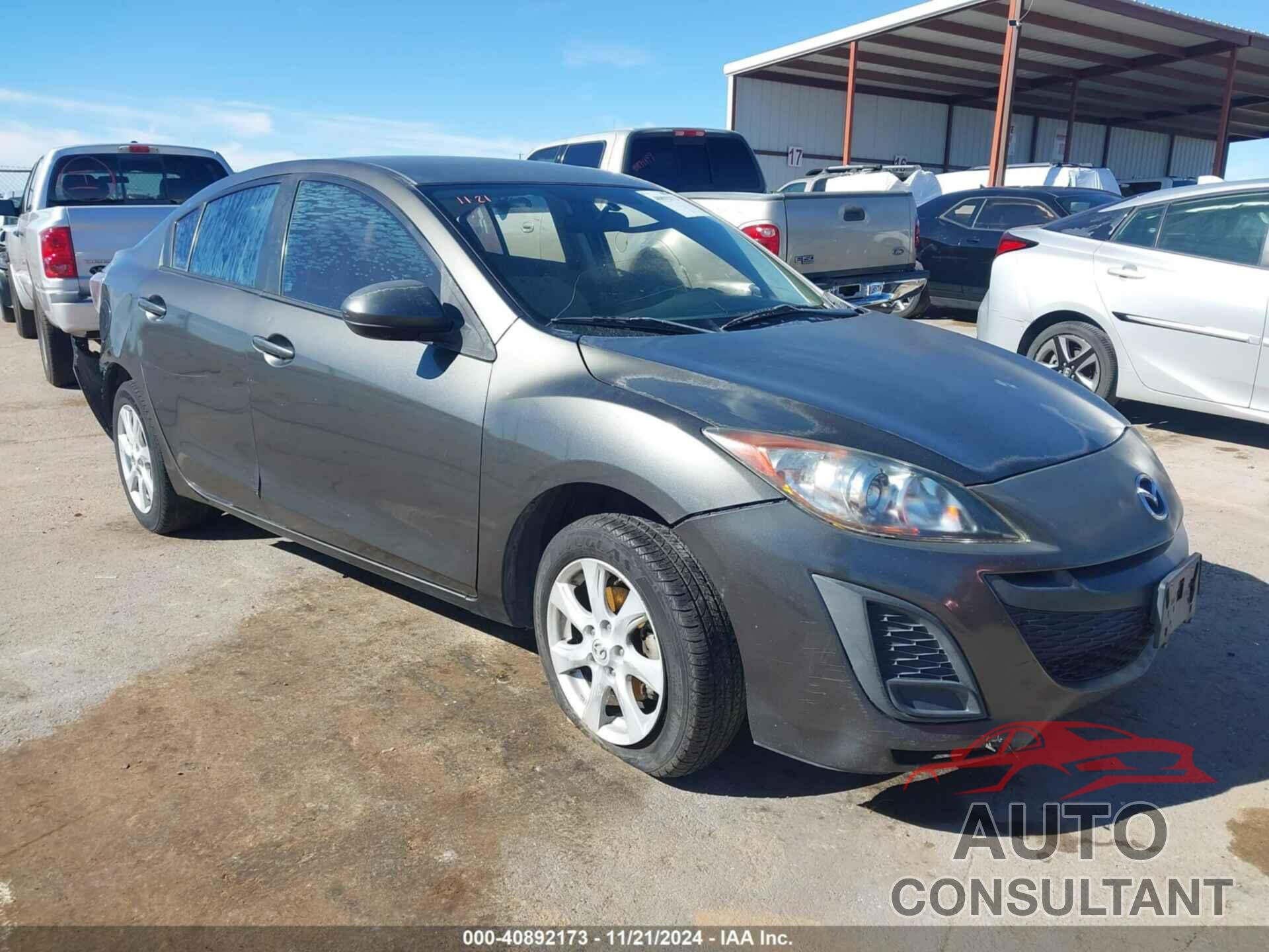 MAZDA MAZDA3 2011 - JM1BL1VG5B1395401