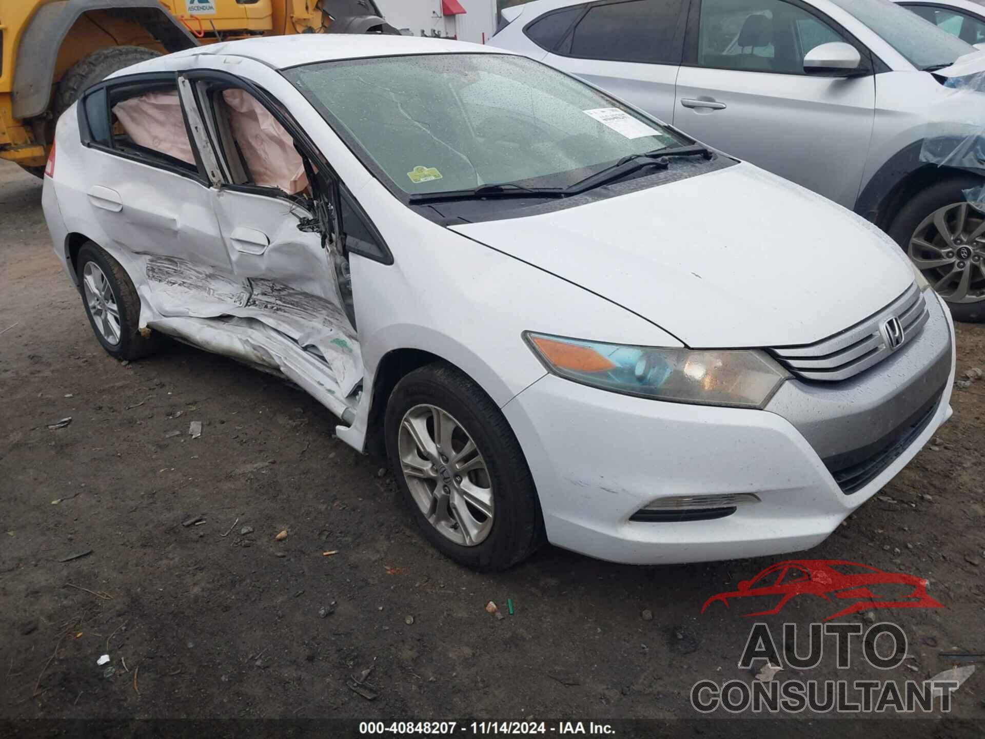 HONDA INSIGHT 2010 - JHMZE2H70AS034465