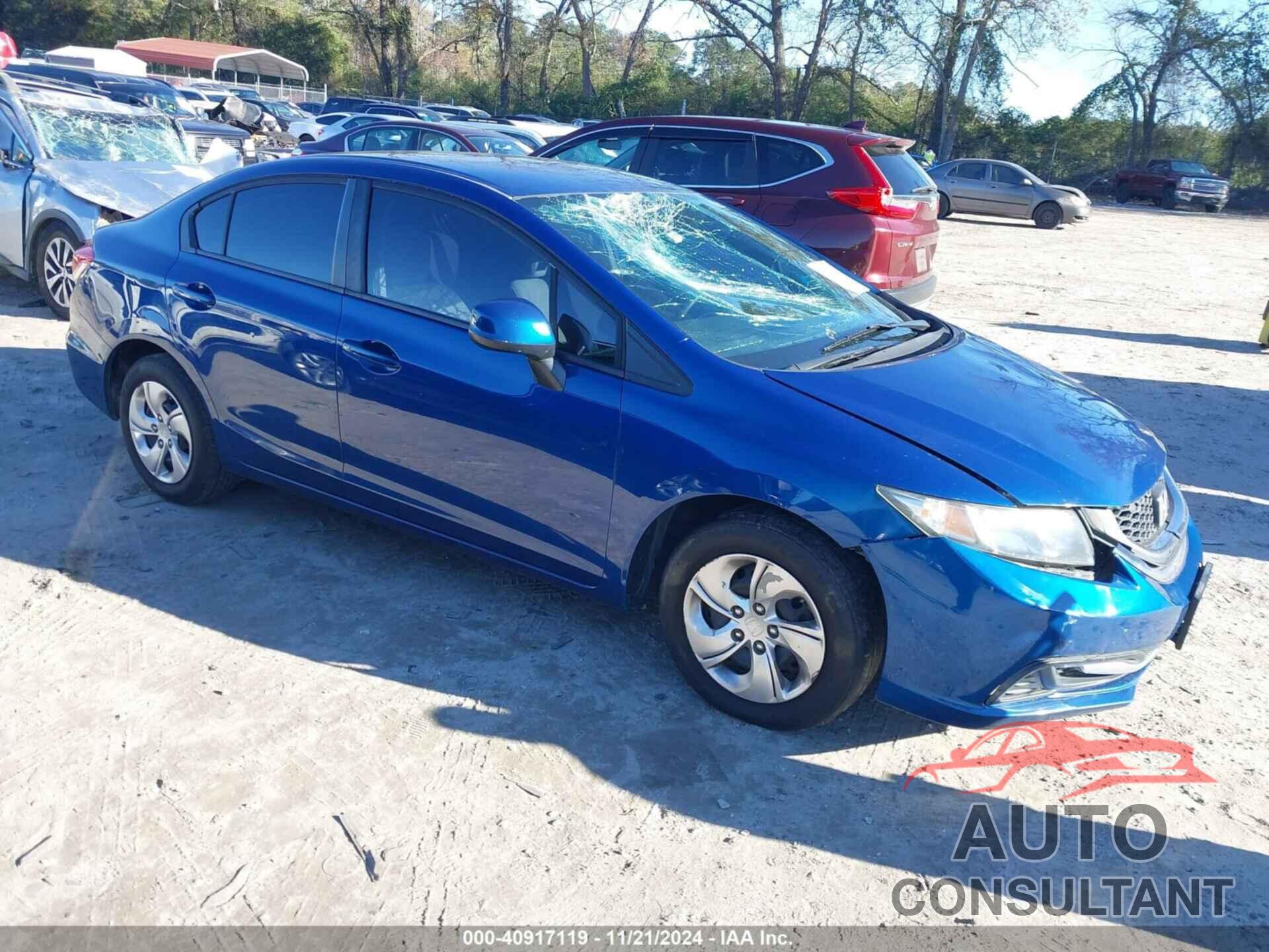 HONDA CIVIC 2013 - 19XFB2F51DE078108