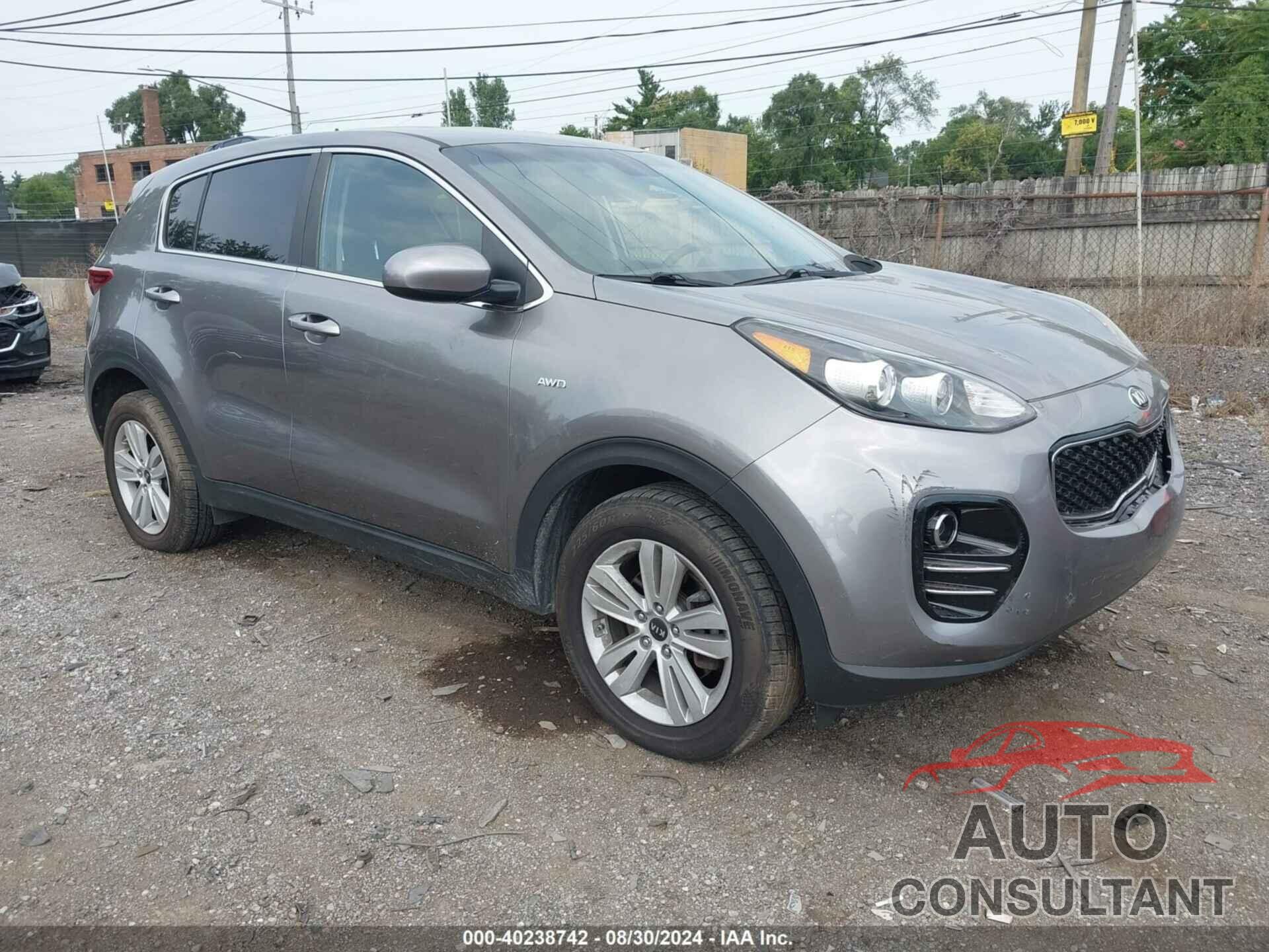 KIA SPORTAGE 2018 - KNDPMCAC0J7347088