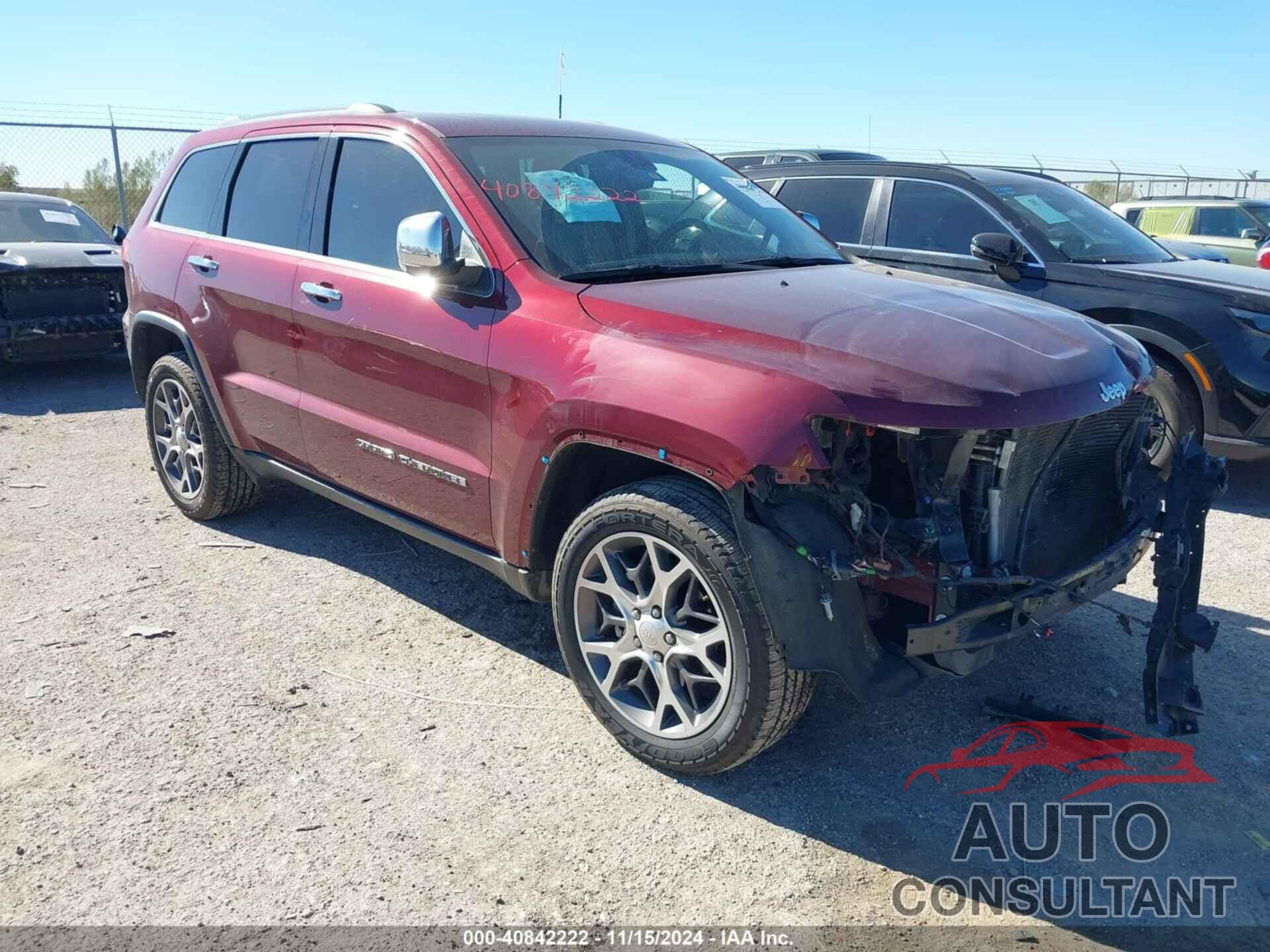 JEEP GRAND CHEROKEE 2019 - 1C4RJEBG9KC805735