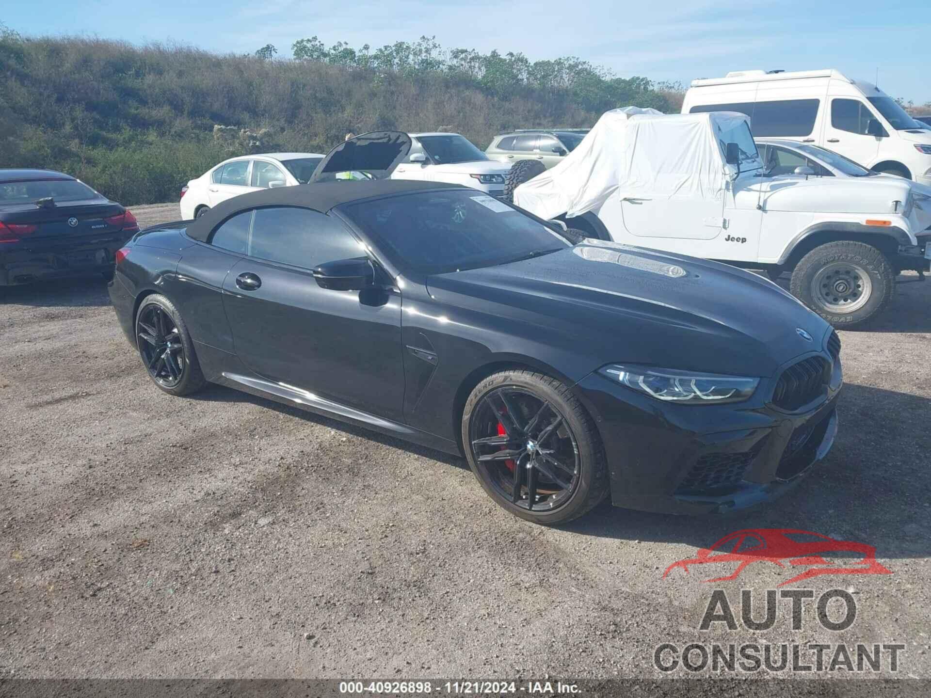 BMW M8 CABRIOLET 2024 - WBSDZ0C09RCN36064