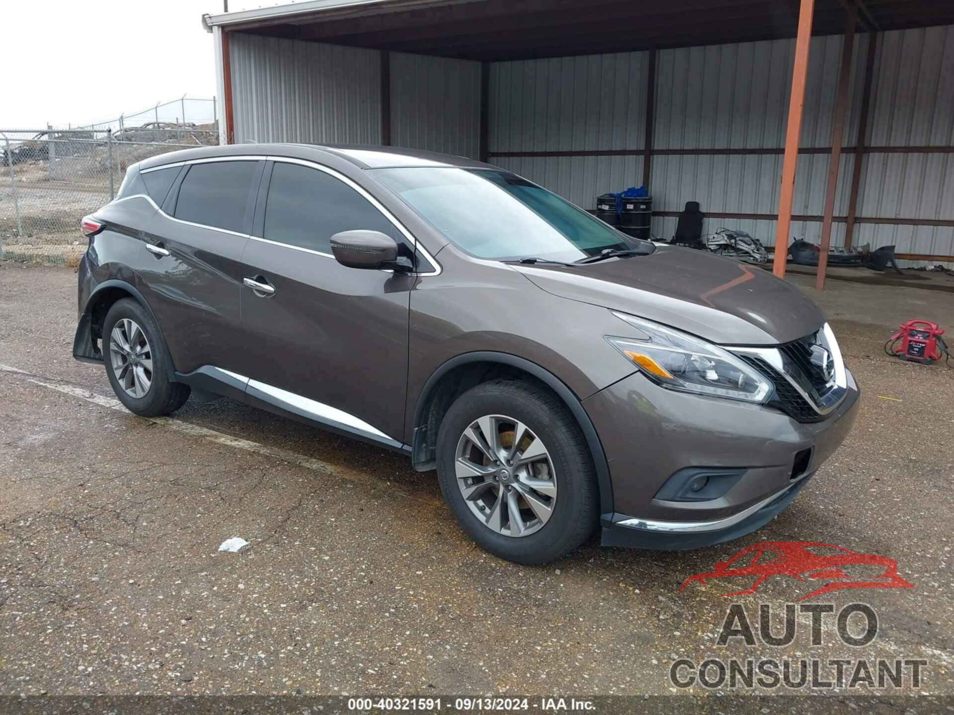 NISSAN MURANO 2018 - 5N1AZ2MG6JN148862