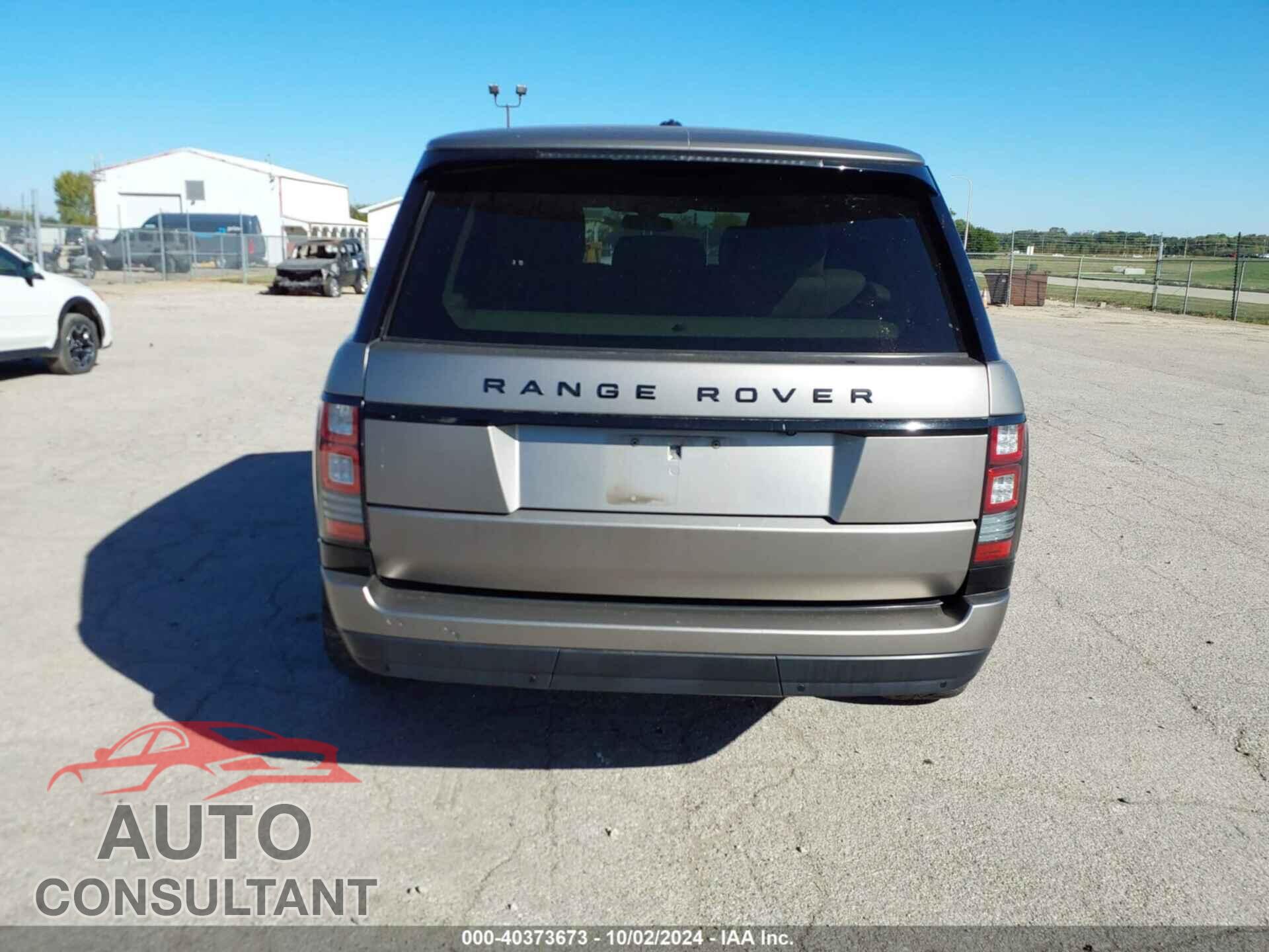 LAND ROVER RANGE ROVER 2014 - SALGS3TF0EA156902