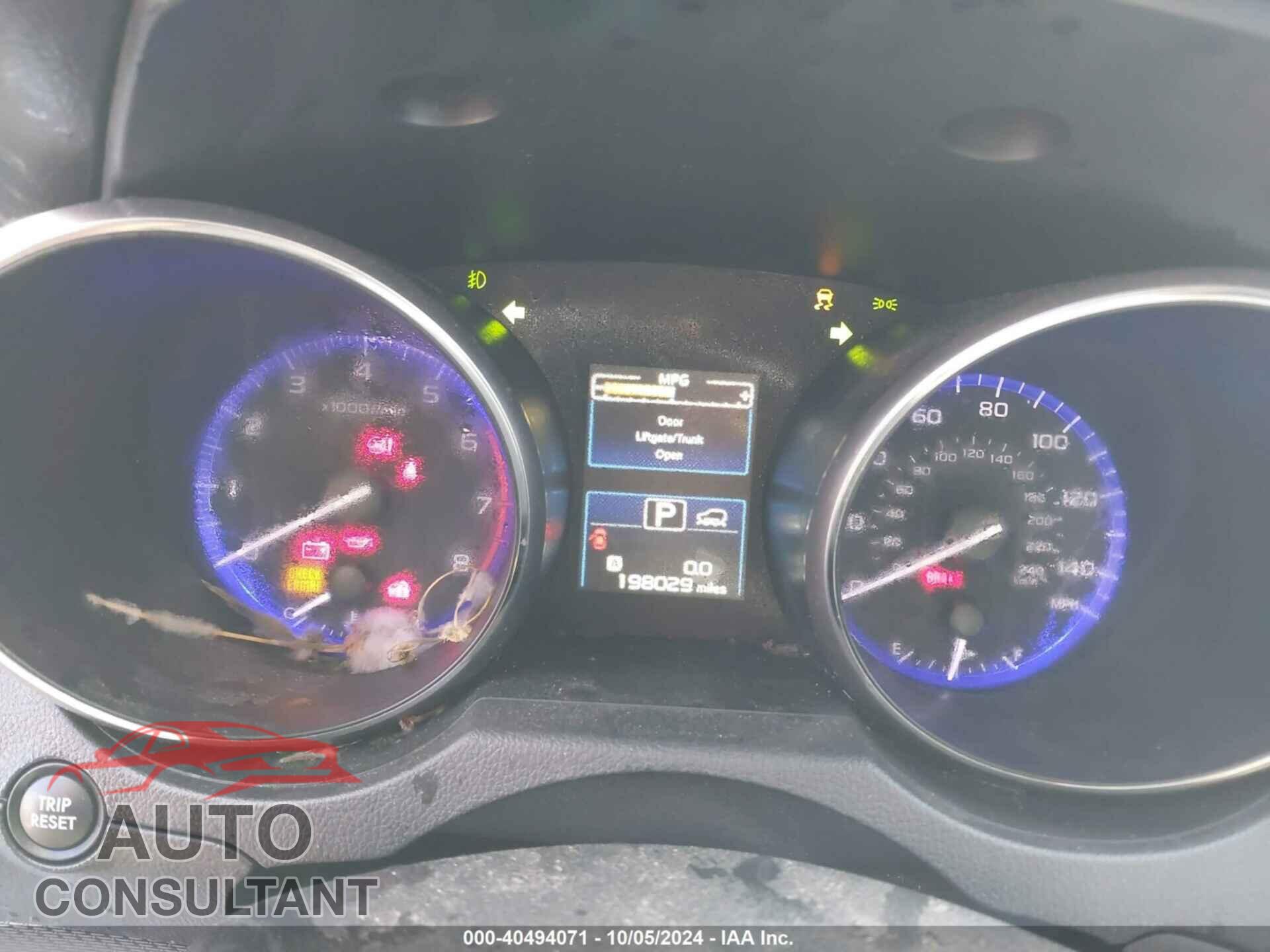 SUBARU OUTBACK 2015 - 4S4BSACC7F3263247