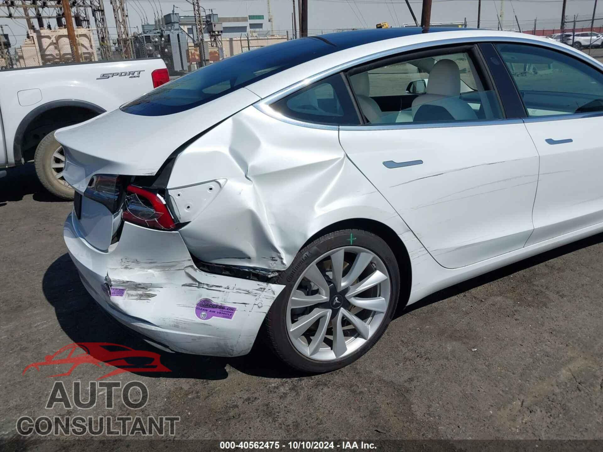 TESLA MODEL 3 2019 - 5YJ3E1EA2KF419378