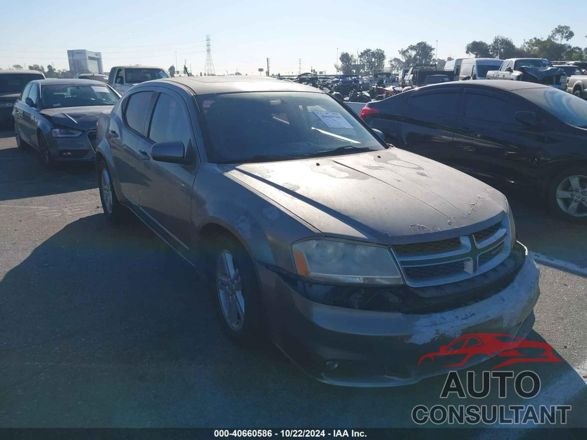 DODGE AVENGER 2013 - 1C3CDZCG8DN663859