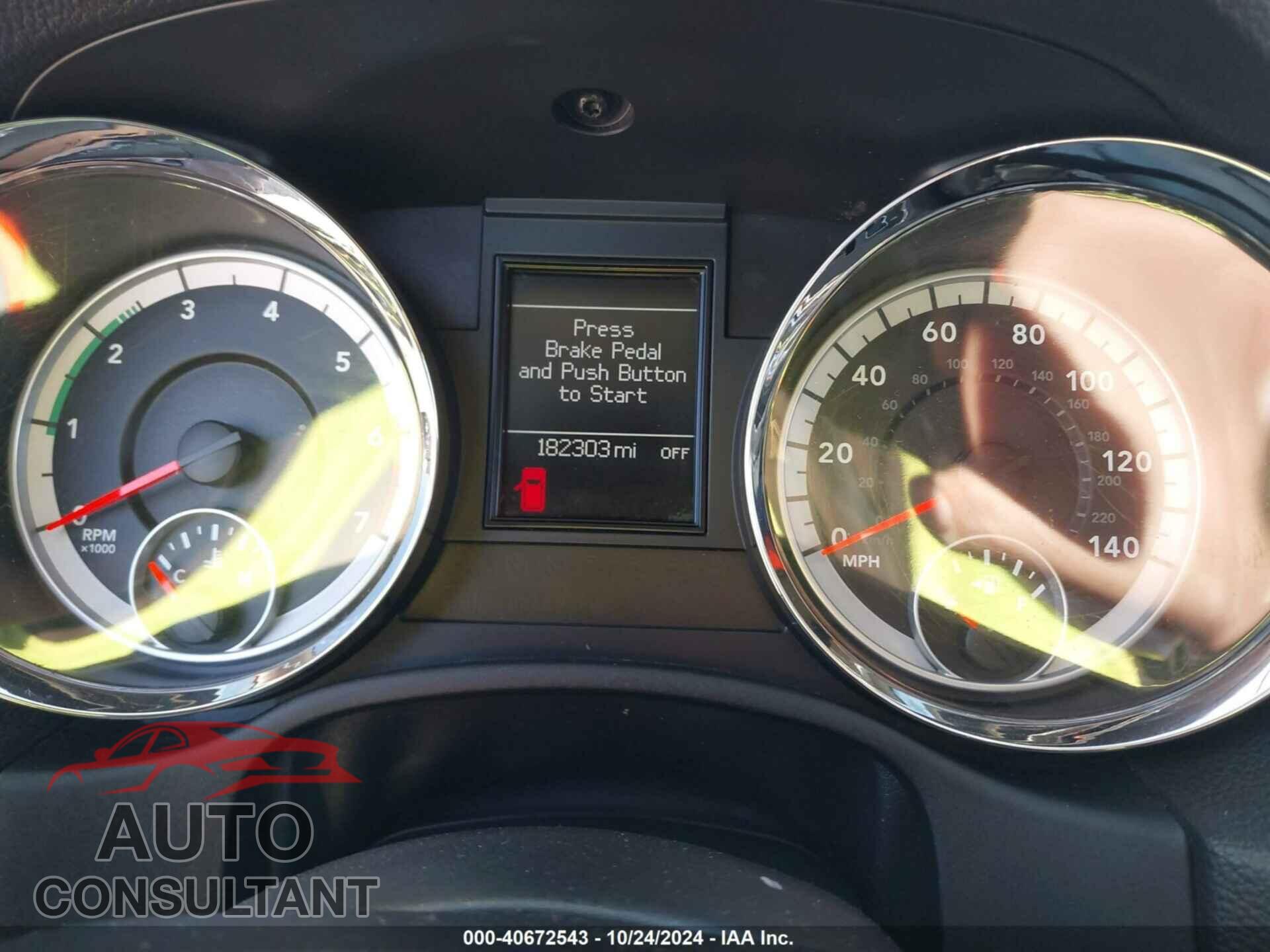 DODGE DURANGO 2013 - 1C4SDJDT9DC540703