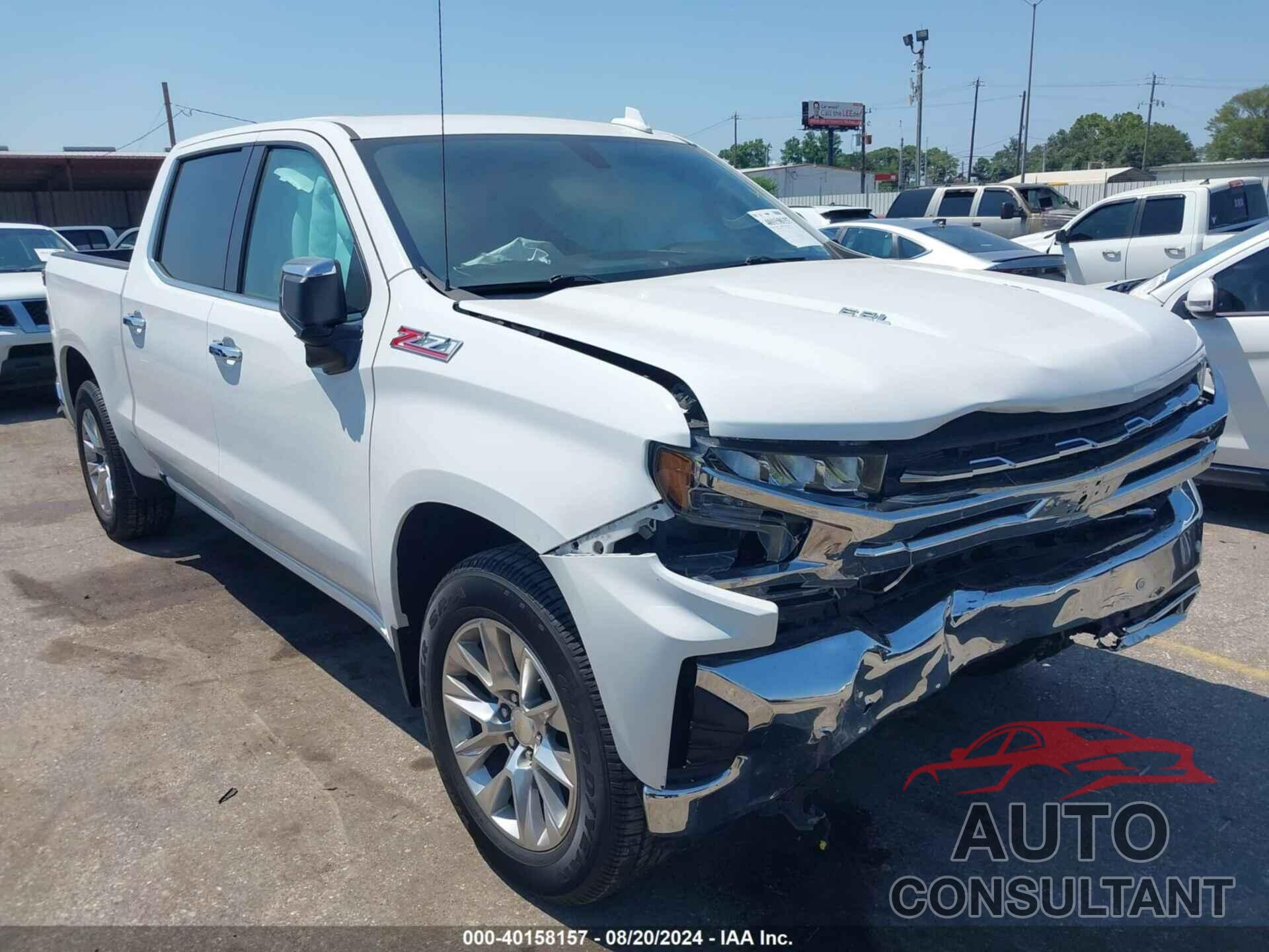 CHEVROLET SILVERADO 1500 2021 - 1GCUYGEL3MZ425901