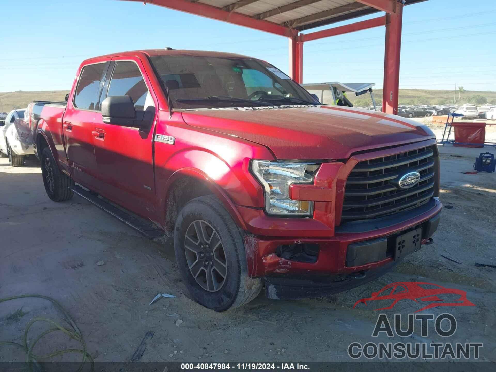 FORD F-150 2017 - 1FTFW1EG2HKC63353