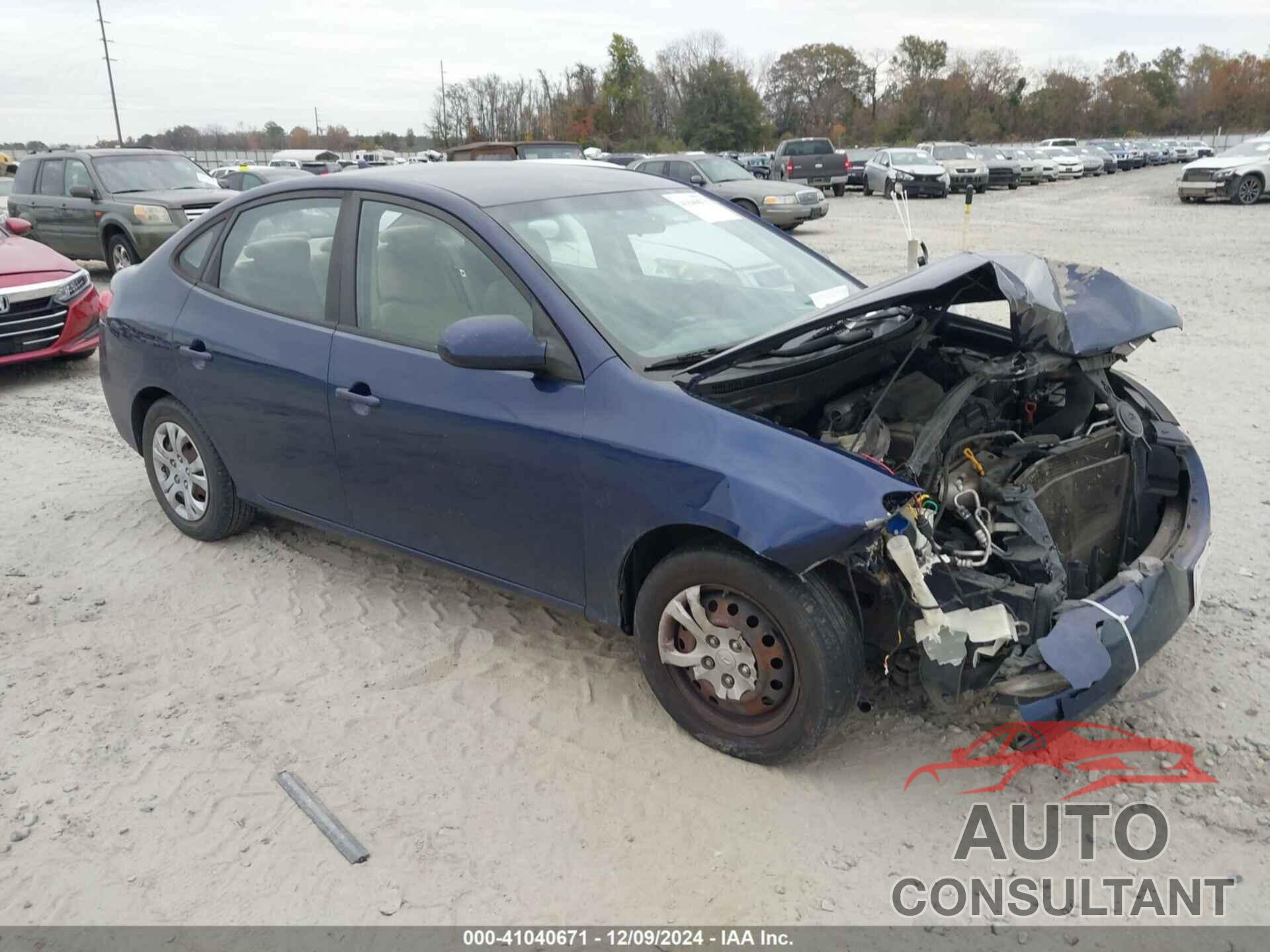 HYUNDAI ELANTRA 2010 - KMHDU4AD0AU068898