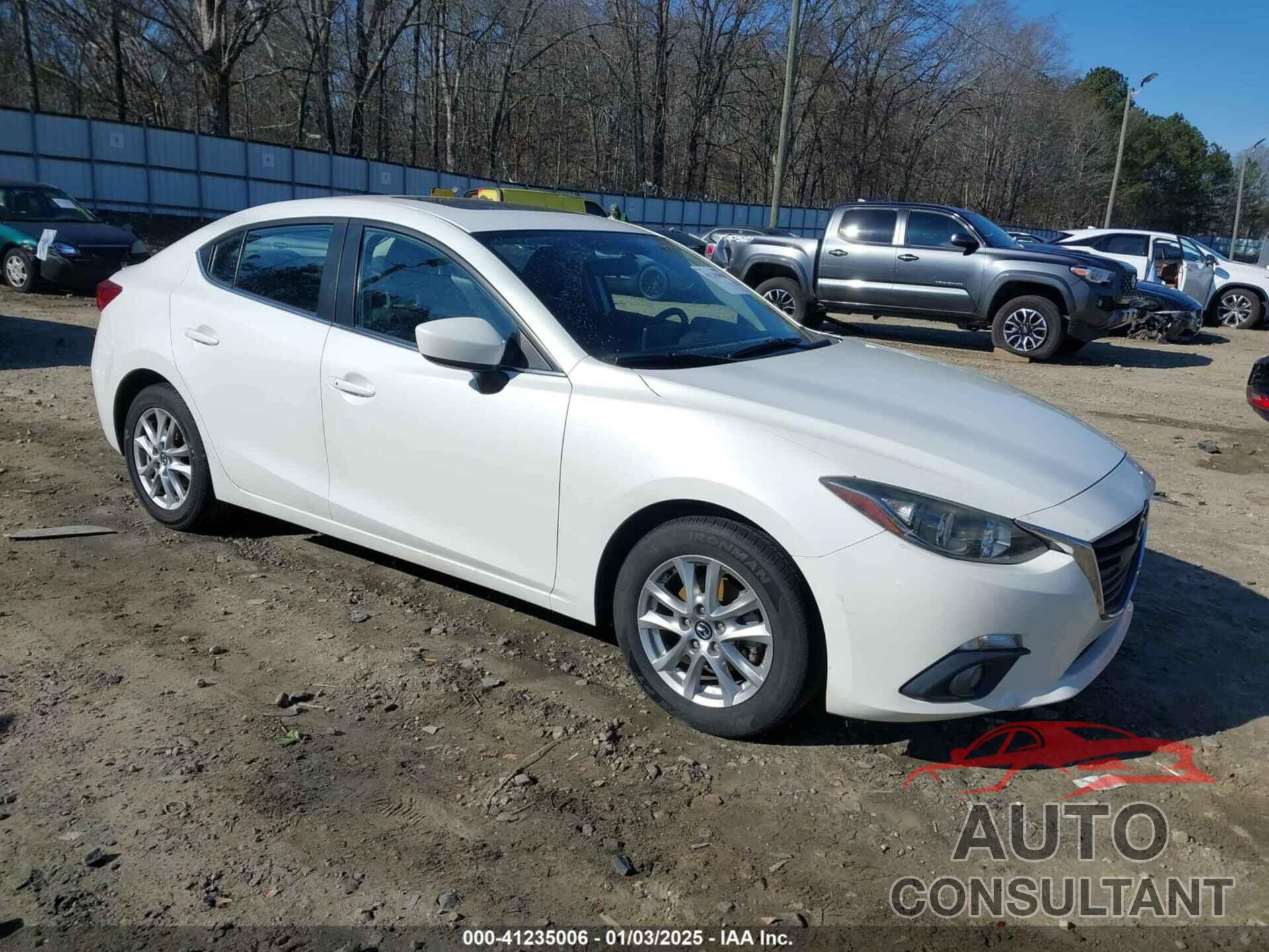 MAZDA 3 2015 - JM1BM1V73F1238520