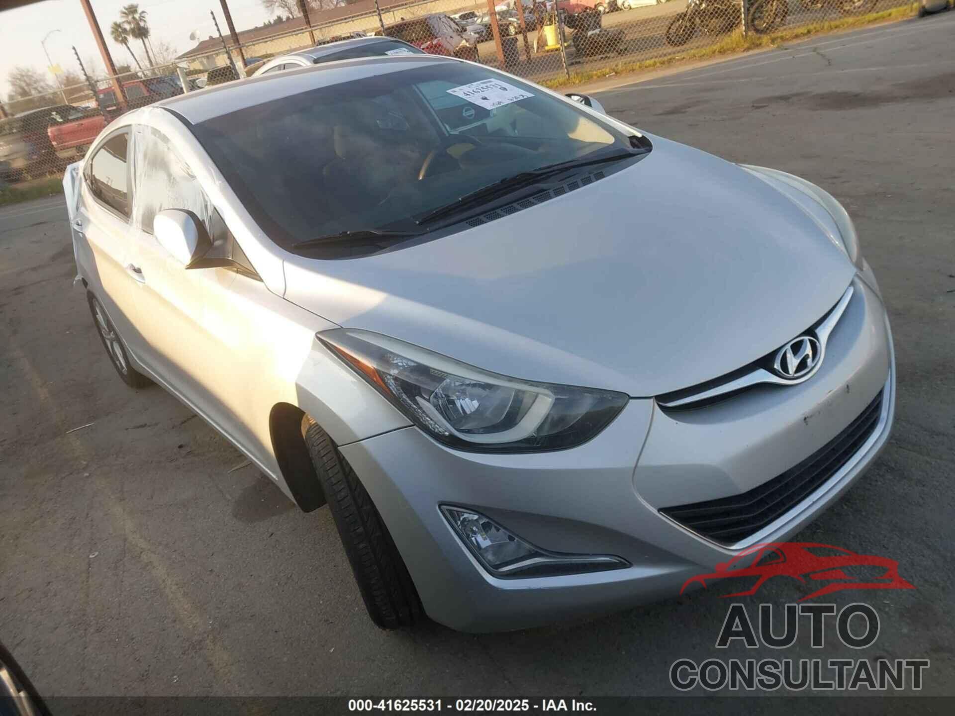 HYUNDAI ELANTRA 2015 - 5NPDH4AE4FH618784