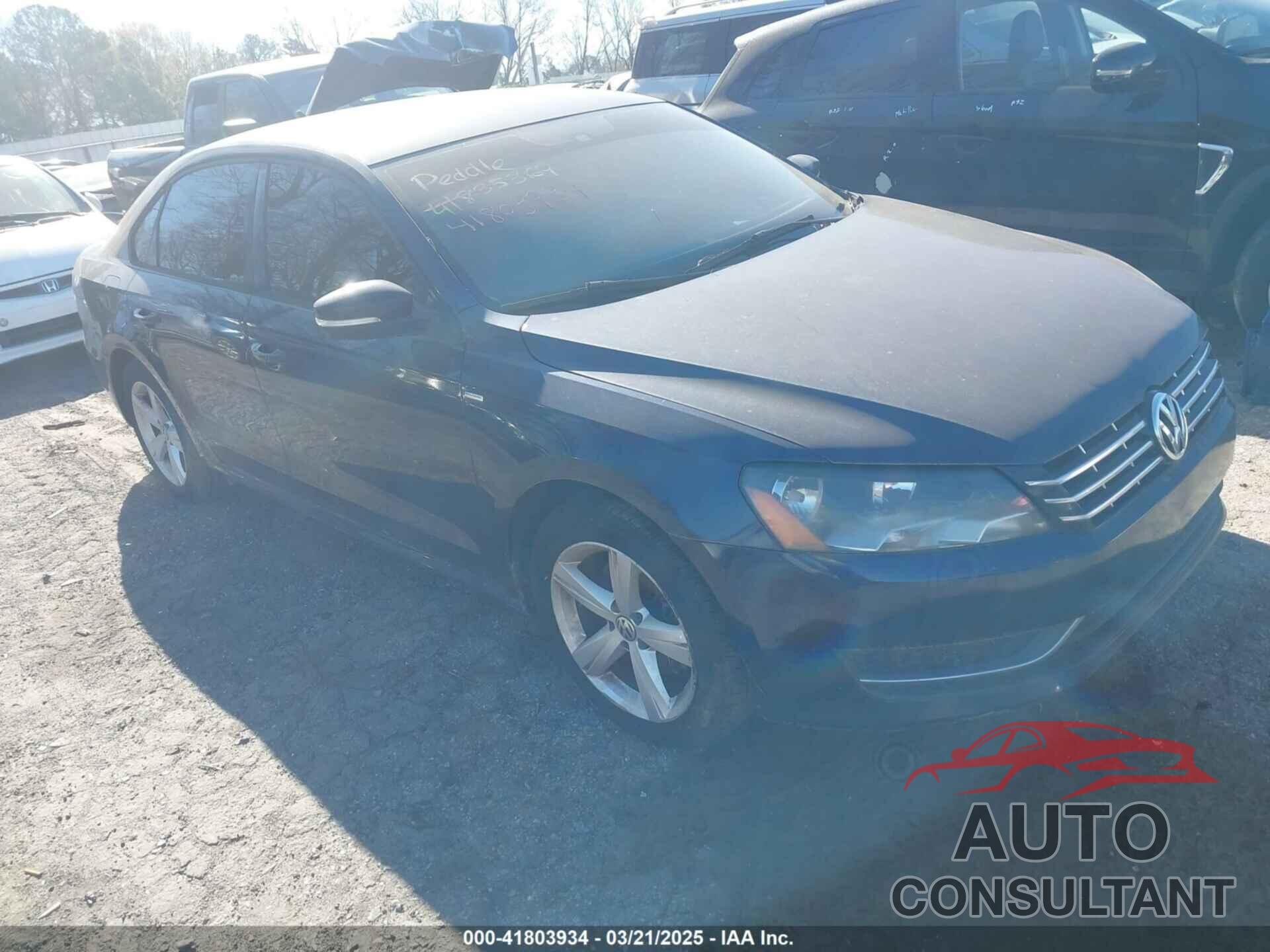 VOLKSWAGEN PASSAT 2014 - 1VWAS7A30EC106533
