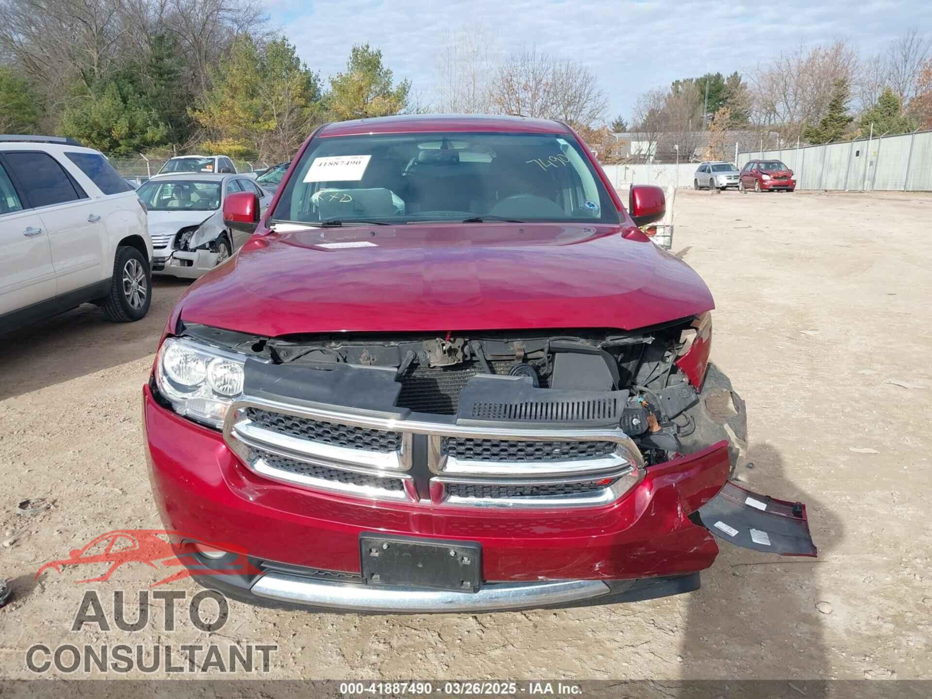 DODGE DURANGO 2013 - 1C4RDJAG2DC582958