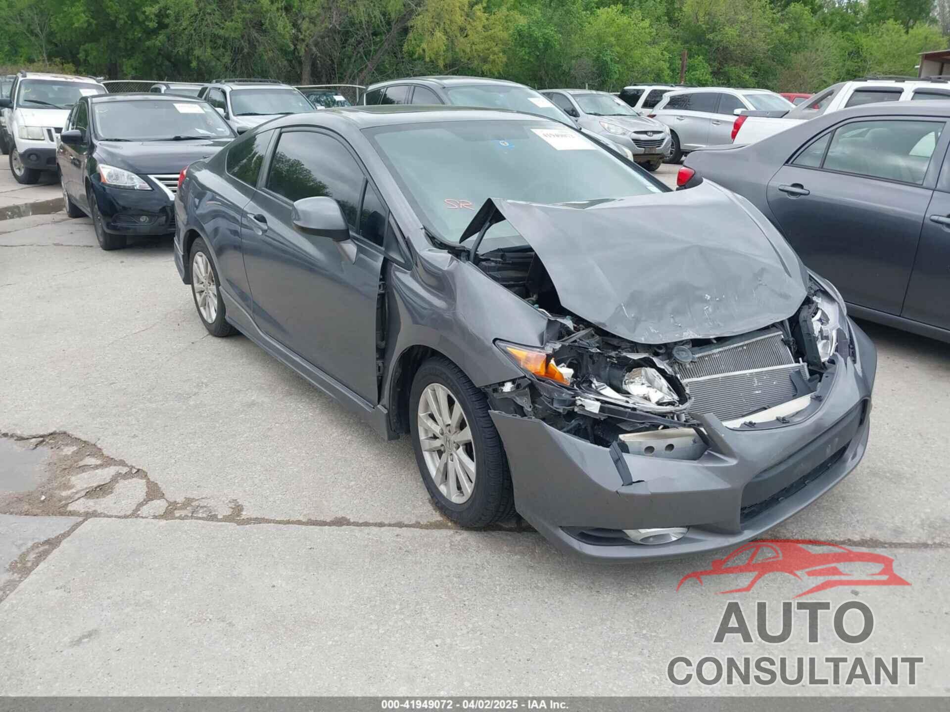 HONDA CIVIC 2012 - 2HGFG3B83CH537876