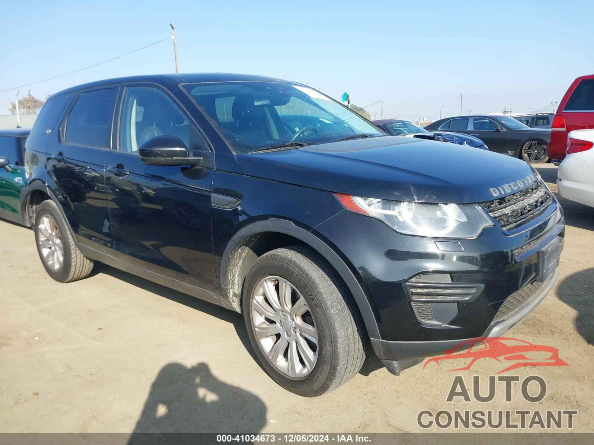 LAND ROVER DISCOVERY SPORT 2017 - SALCP2BG0HH672001