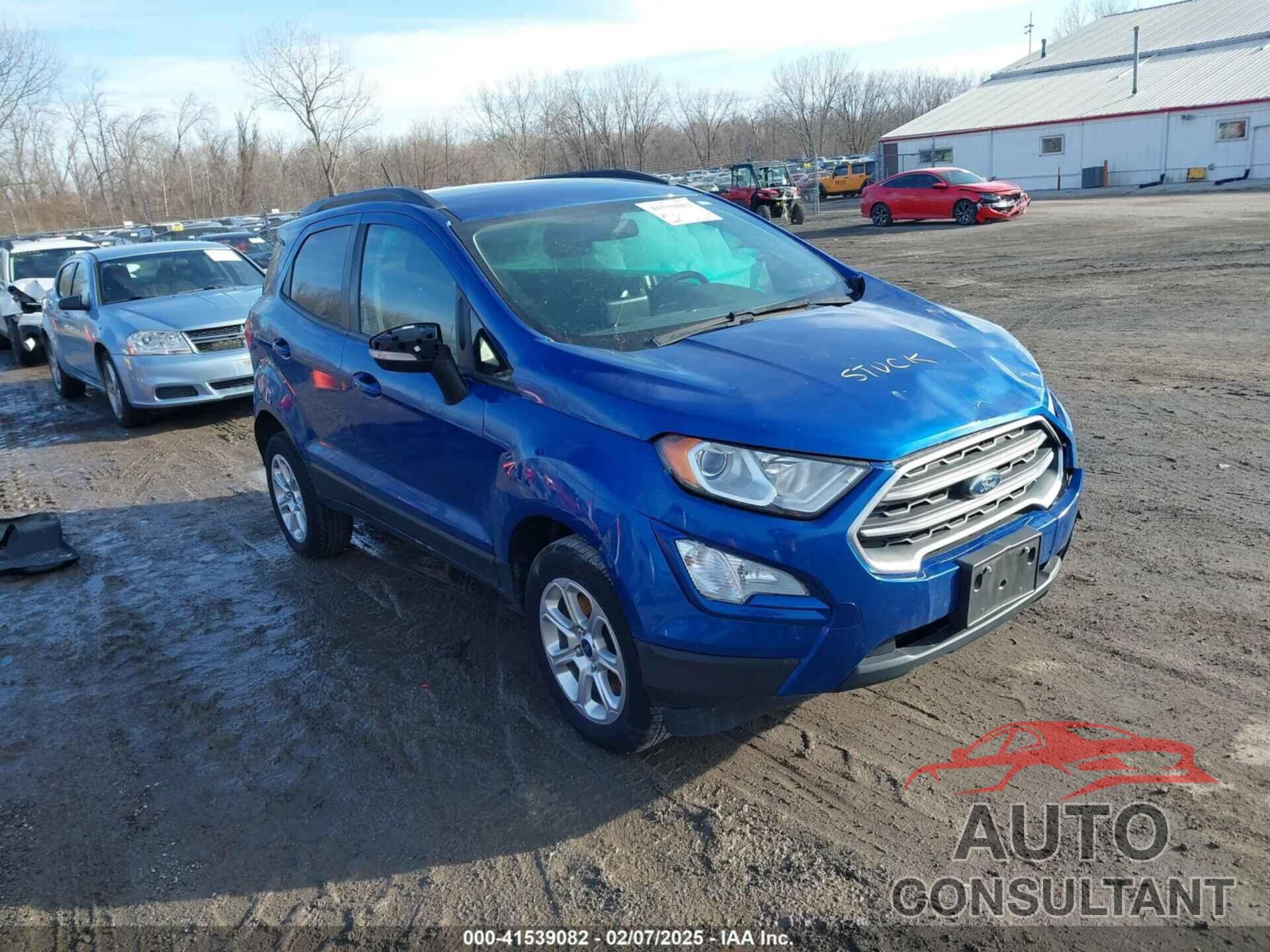 FORD ECOSPORT 2020 - MAJ6S3GL5LC337181