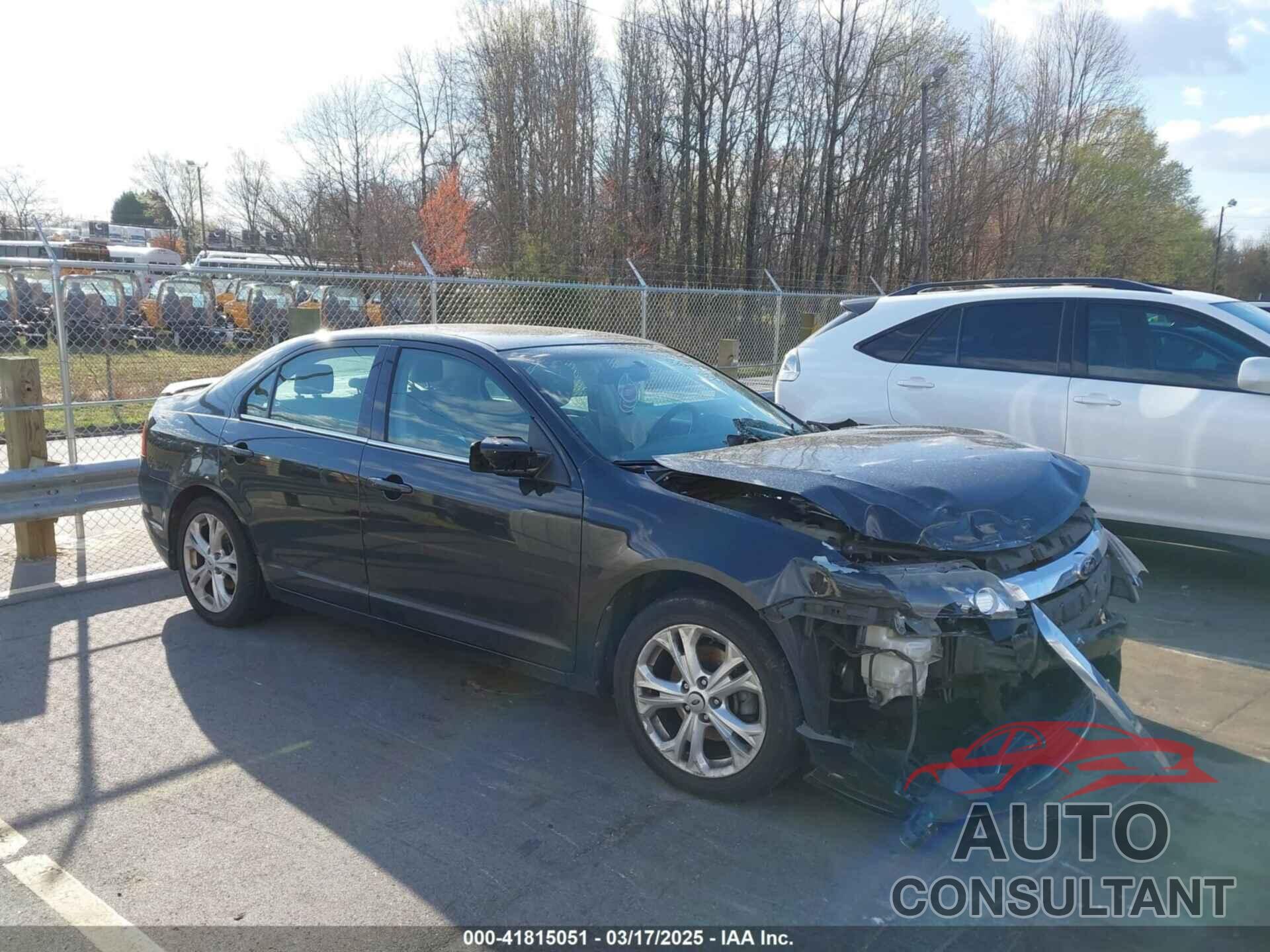 FORD FUSION 2012 - 3FAHP0HGXCR298776