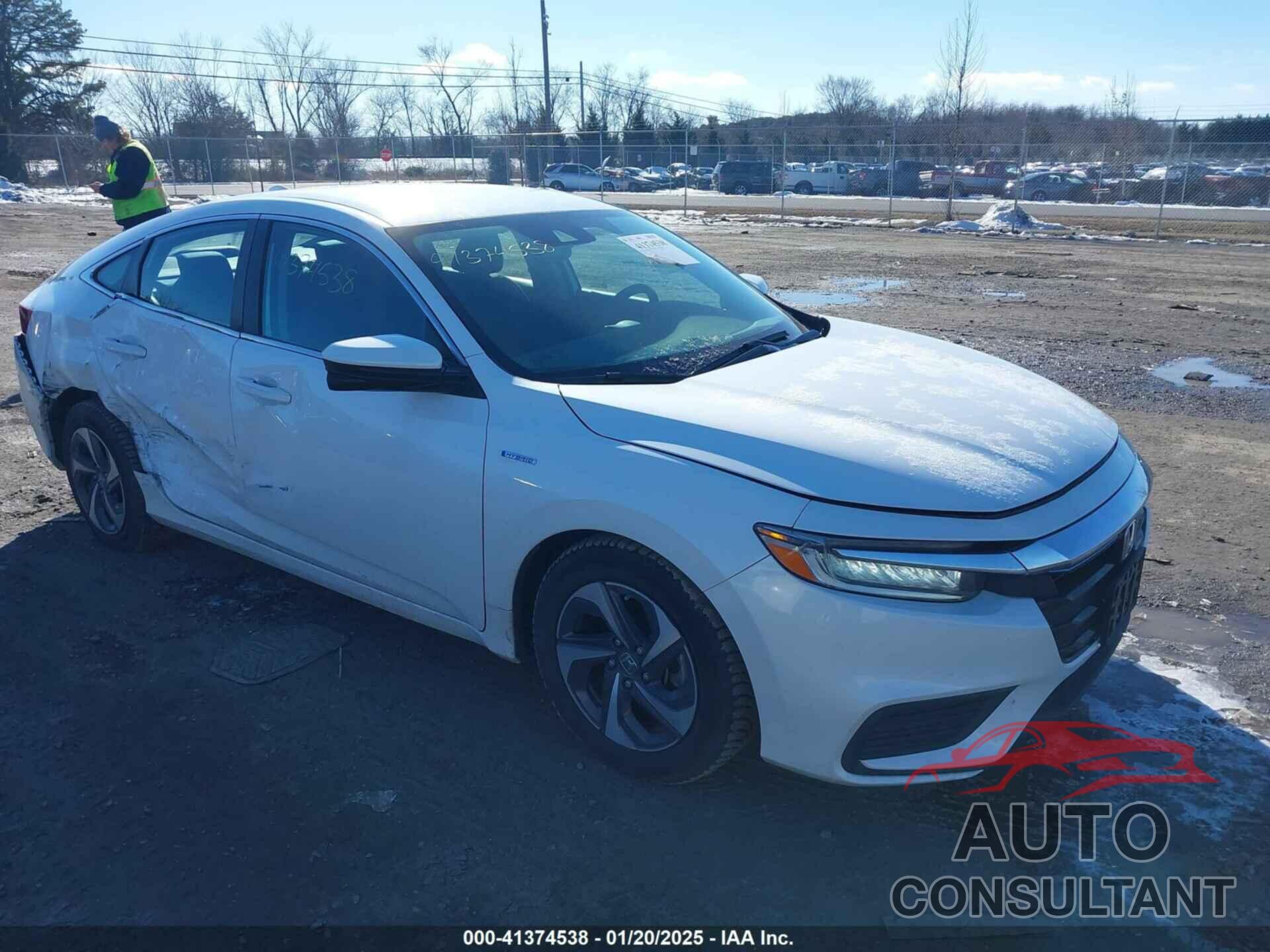 HONDA INSIGHT 2019 - 19XZE4F58KE014449