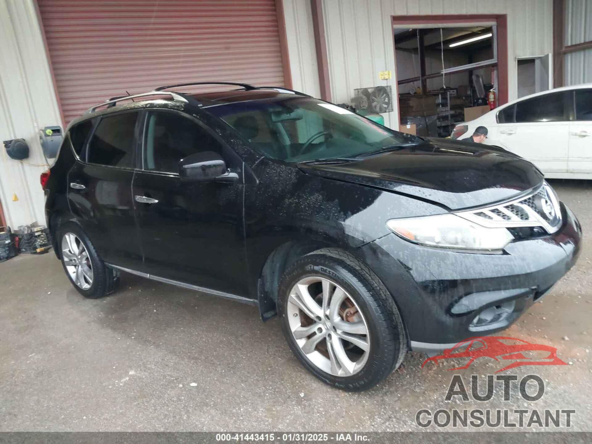 NISSAN MURANO 2011 - JN8AZ1MU8BW064949