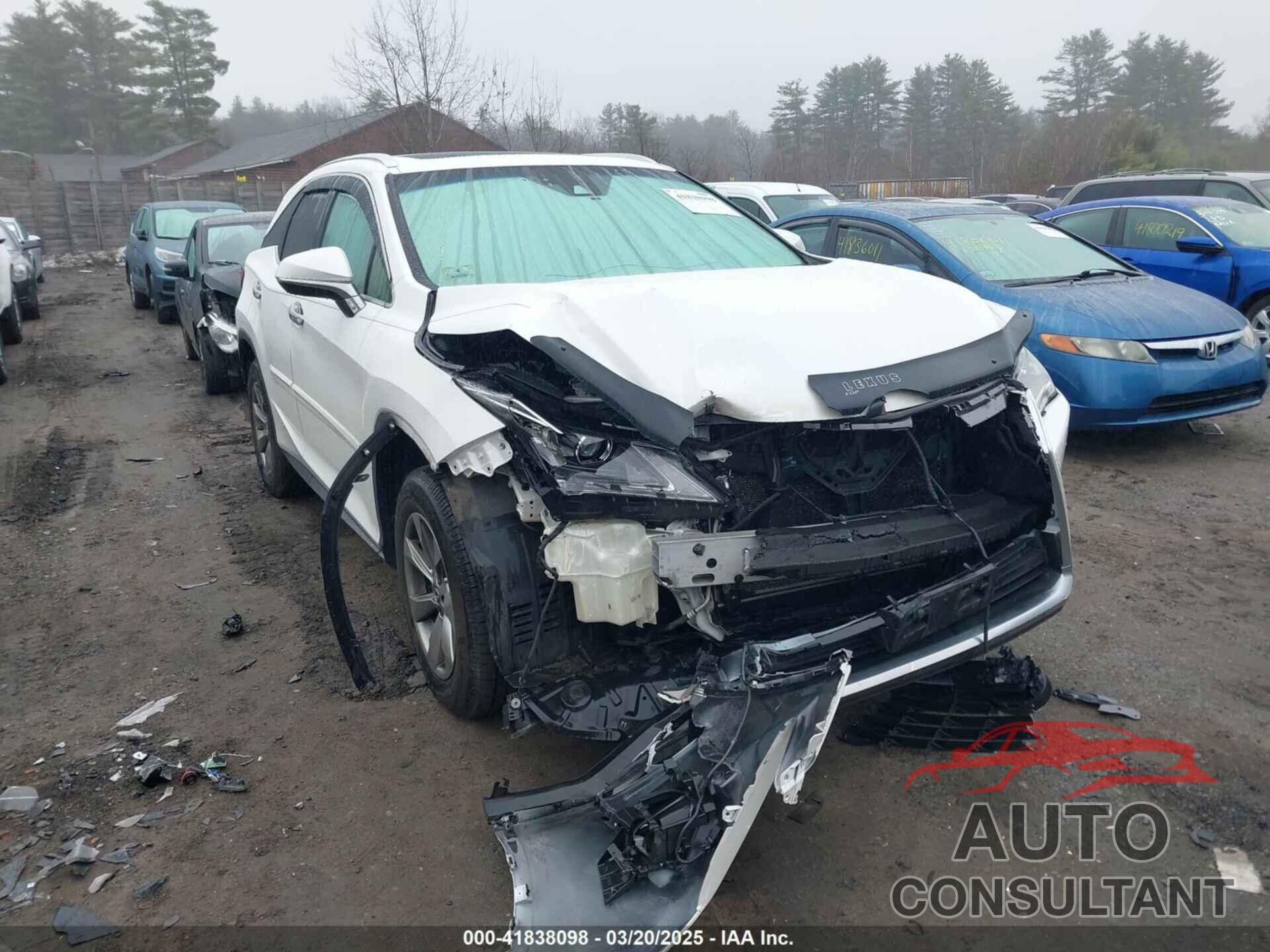 LEXUS RX 350L 2018 - JTJDZKCA4J2003512