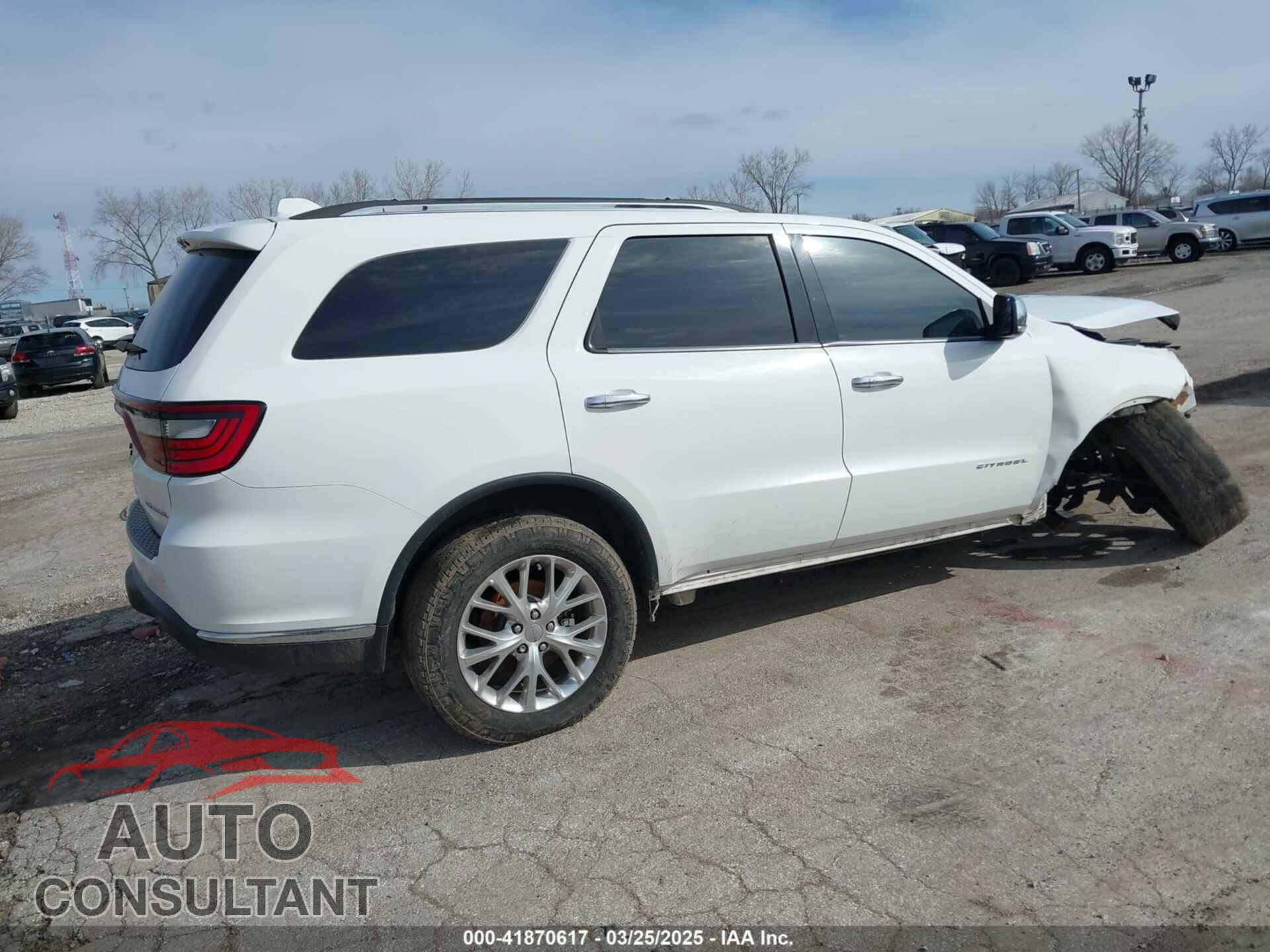 DODGE DURANGO 2015 - 1C4SDJET2FC202500