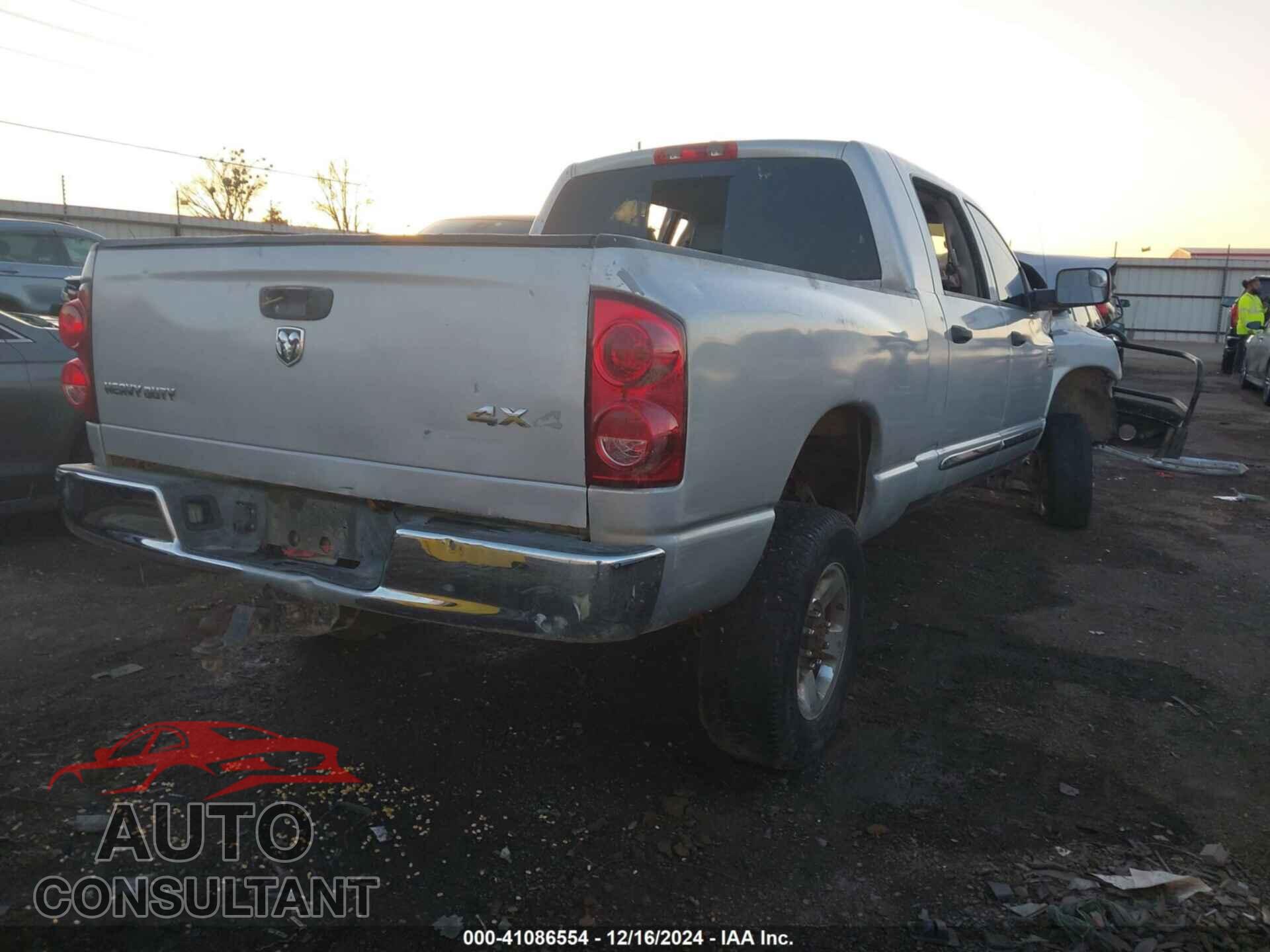 DODGE RAM 2500 2009 - 3D7KS29L89G563209