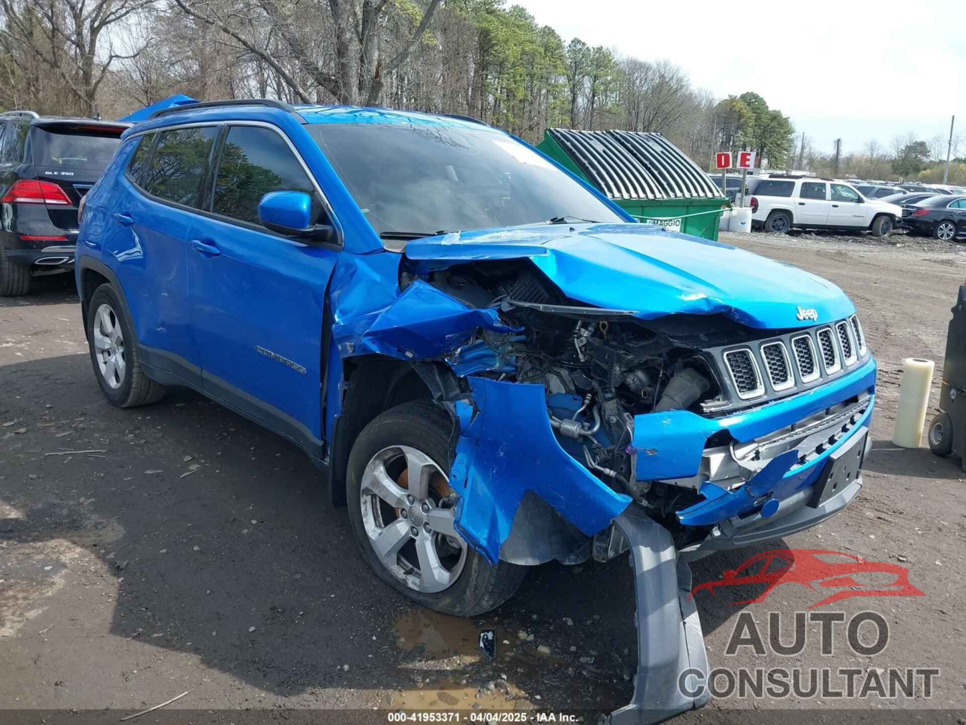 JEEP NEW COMPASS 2017 - 3C4NJDBB4HT620616