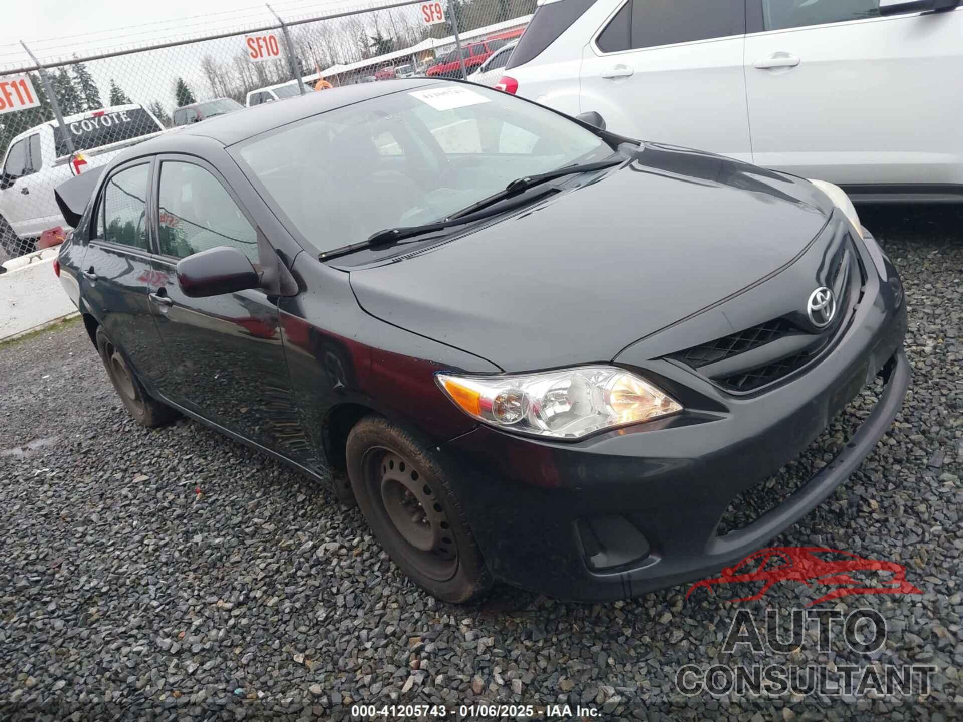 TOYOTA COROLLA 2012 - 2T1BU4EE1CC785146