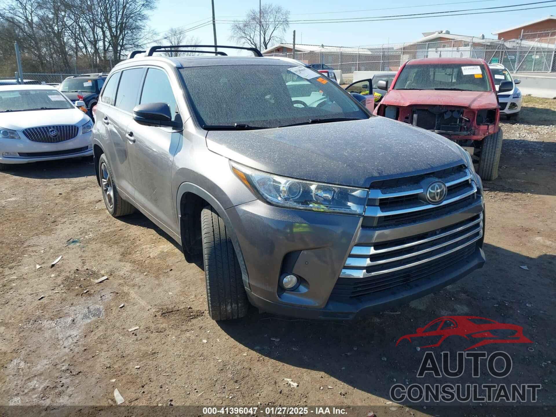 TOYOTA HIGHLANDER 2017 - 5TDDZRFH9HS464762