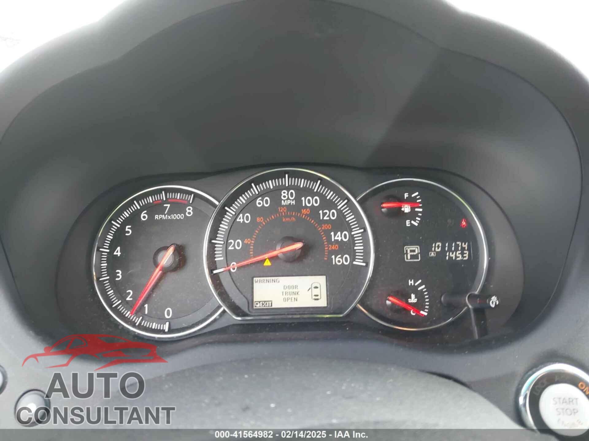 NISSAN MAXIMA 2012 - 1N4AA5AP2CC813021