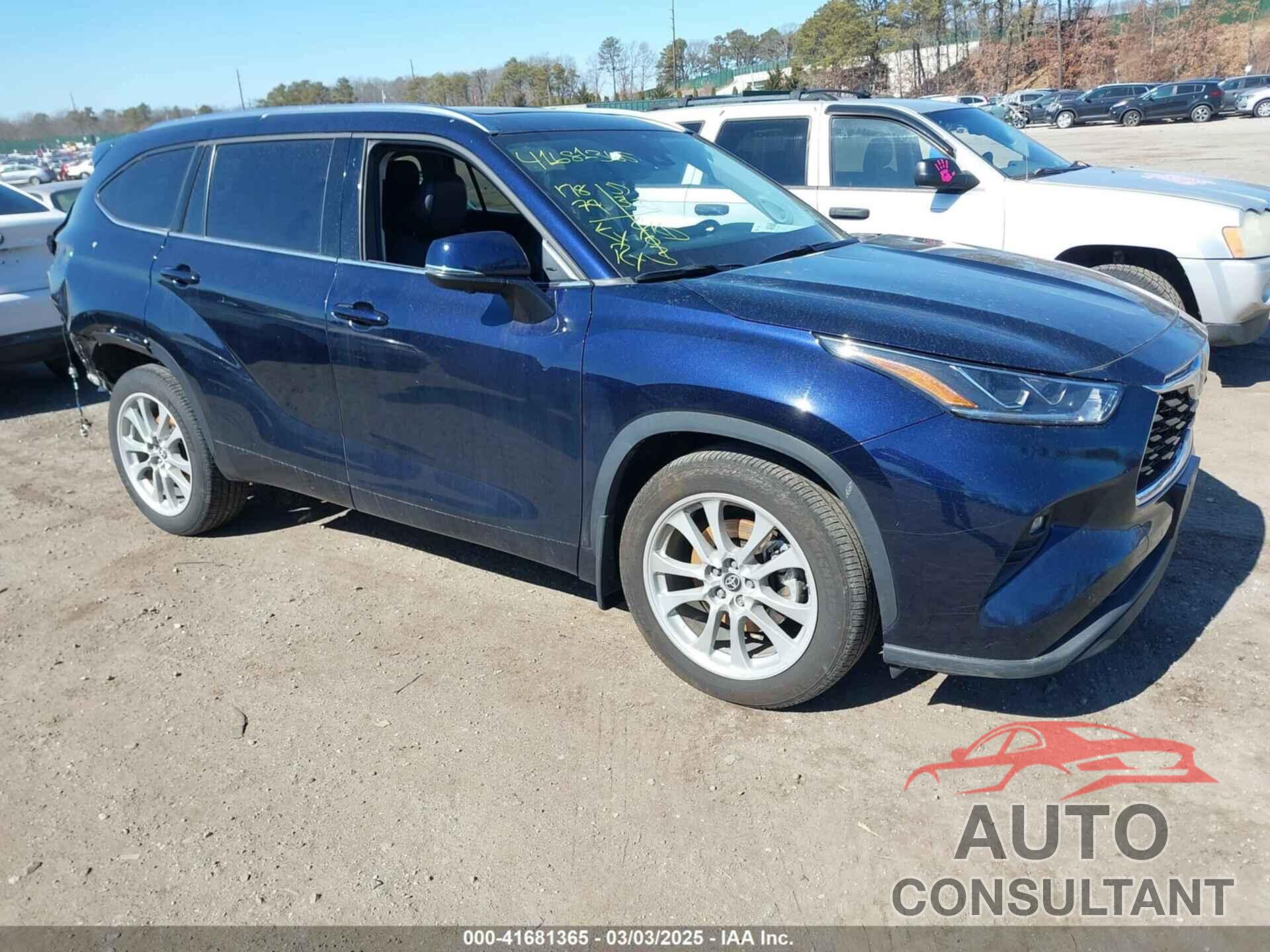 TOYOTA HIGHLANDER 2023 - 5TDKDRBH6PS035508
