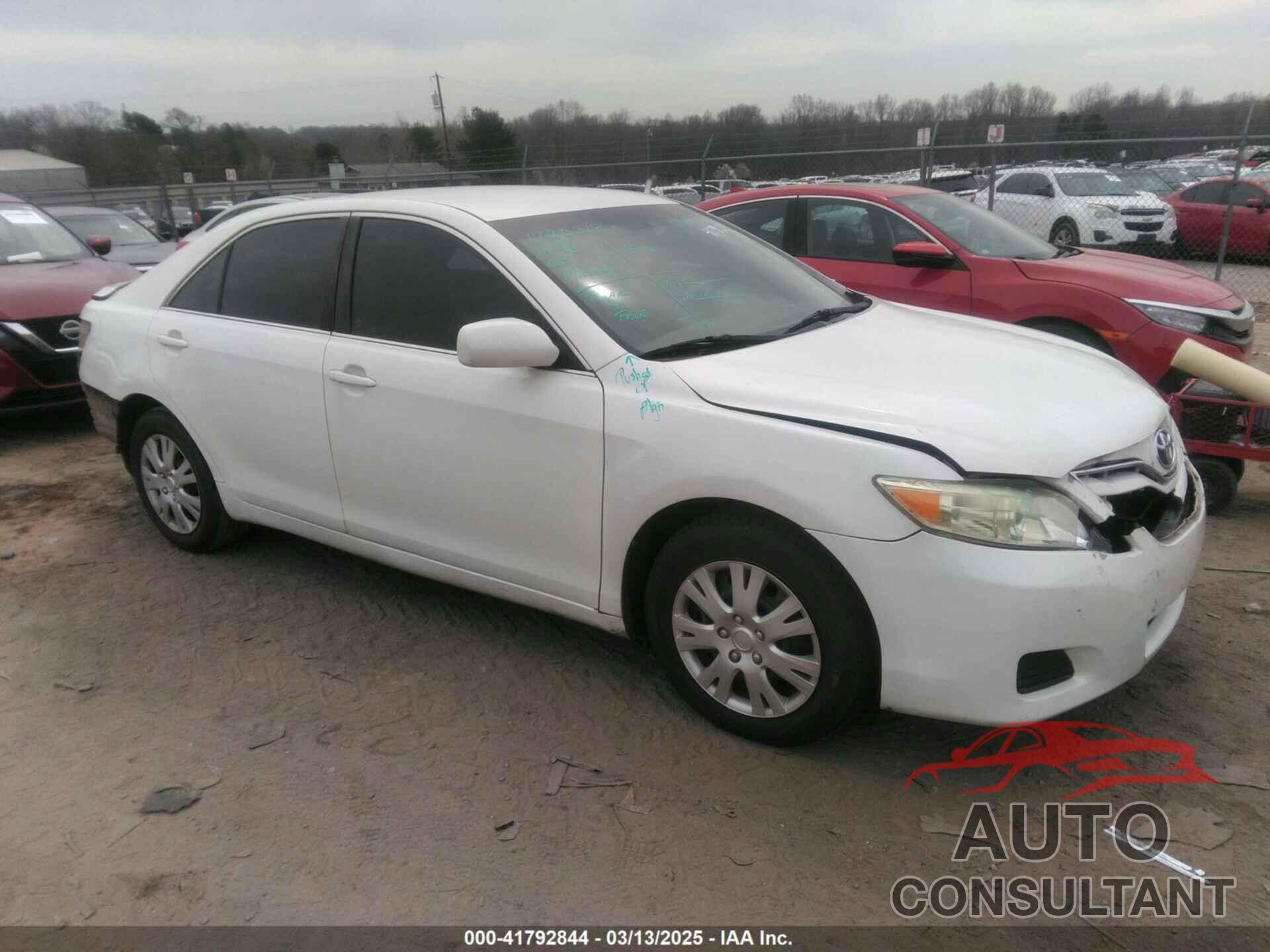 TOYOTA CAMRY 2011 - 4T1BF3EK9BU656806
