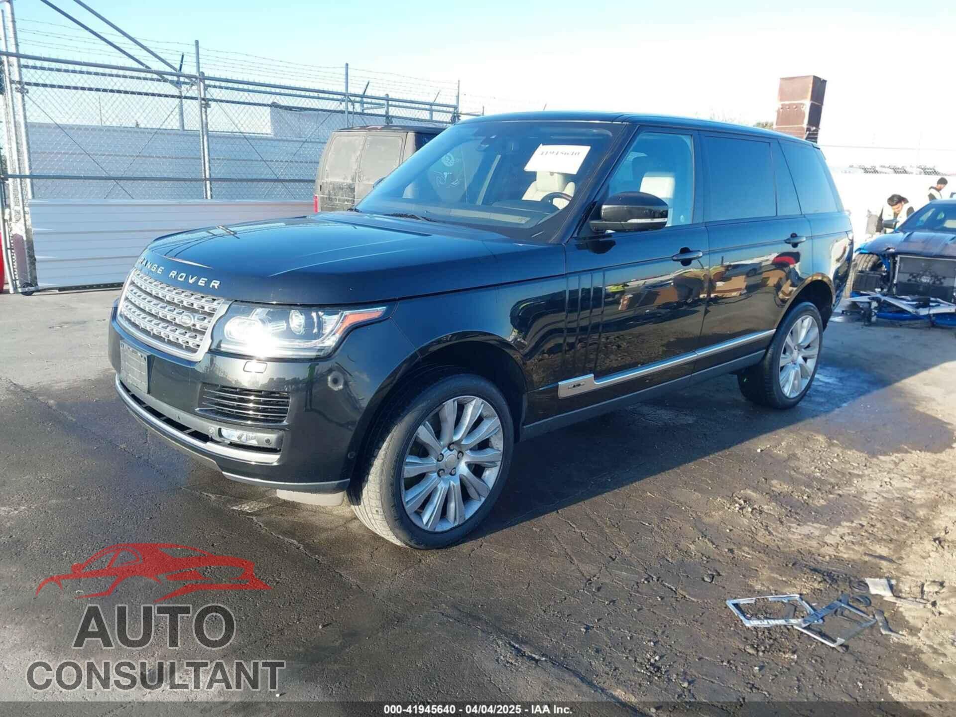LAND ROVER RANGE ROVER 2014 - SALGS3TFXEA182763