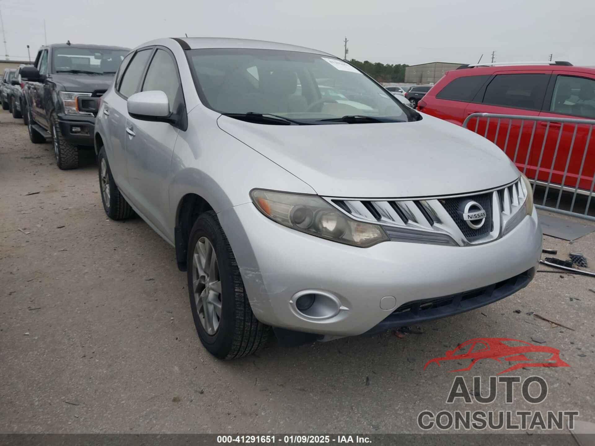 NISSAN MURANO 2009 - JN8AZ18U19W102154