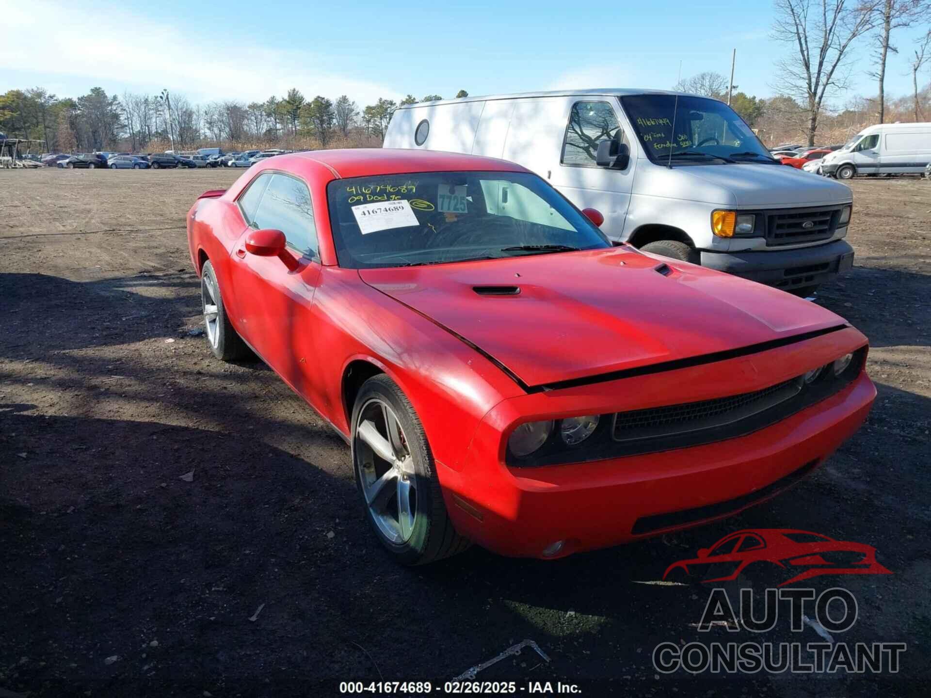 DODGE CHALLENGER 2009 - 2B3LJ44V29H535445