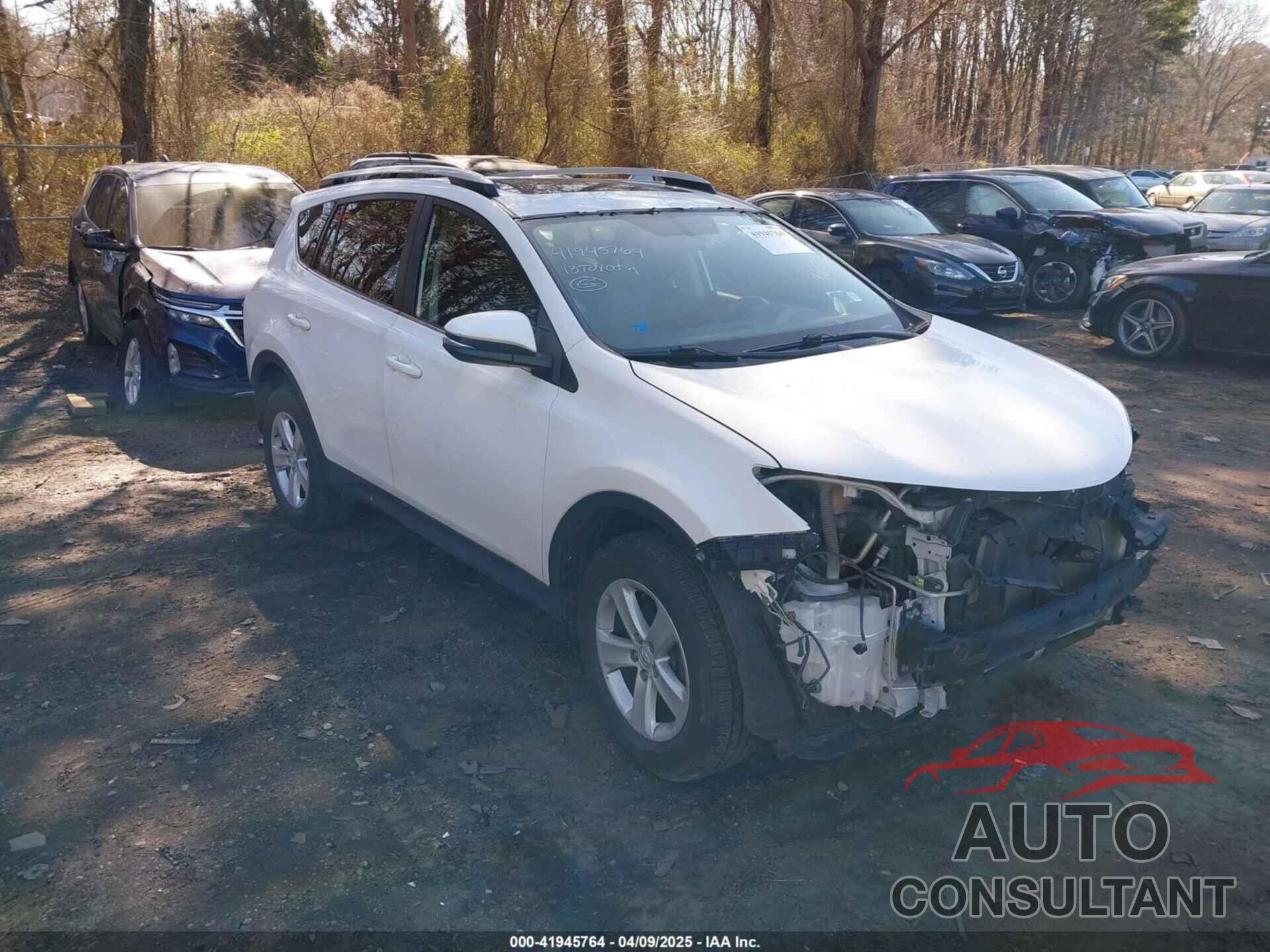 TOYOTA RAV4 2013 - JTMRFREV3D5009802