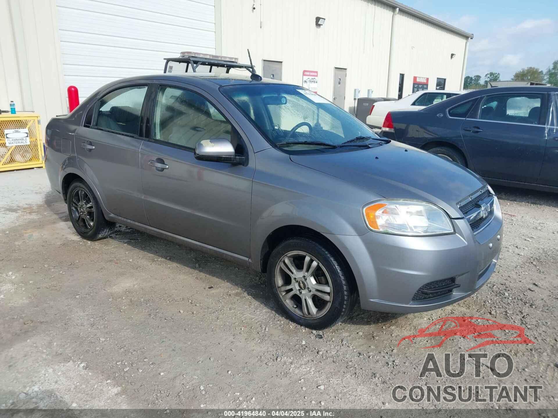 CHEVROLET AVEO 2011 - KL1TD5DE4BB211396