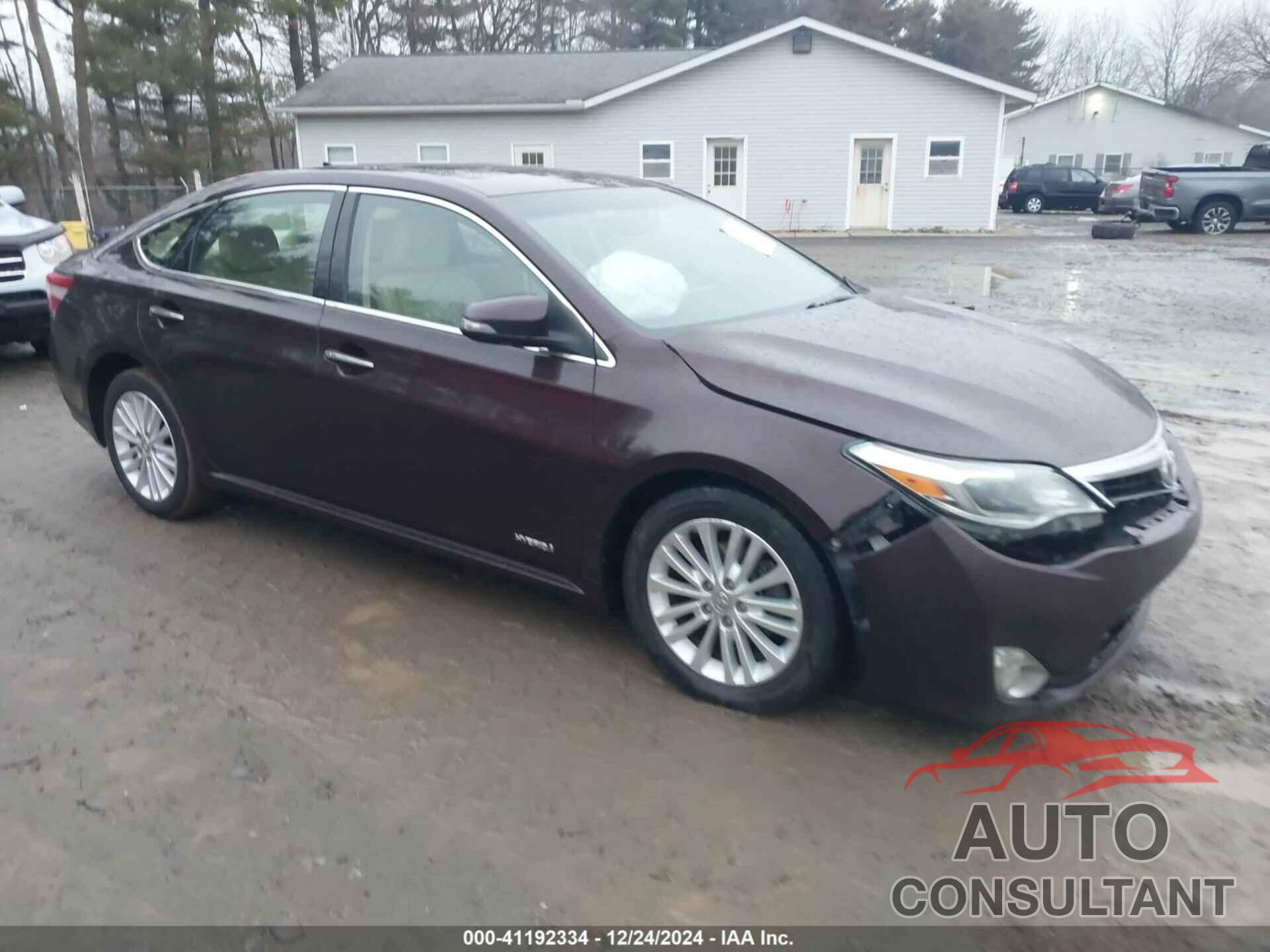 TOYOTA AVALON HYBRID 2013 - 4T1BD1EB1DU007899