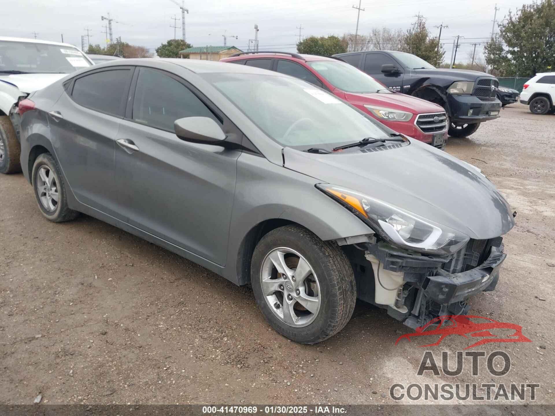 HYUNDAI ELANTRA 2014 - 5NPDH4AE1EH510766
