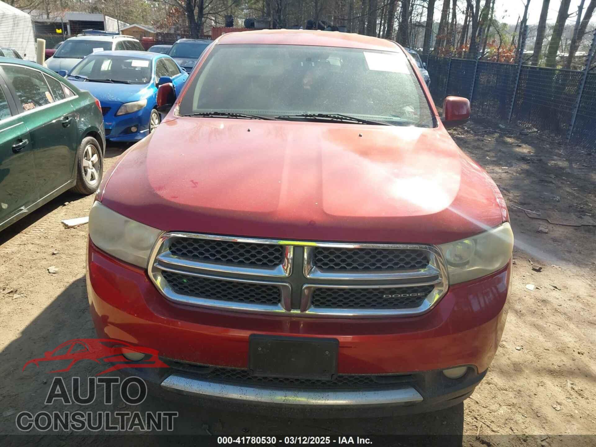 DODGE DURANGO 2011 - 1D4RE2GG5BC684829