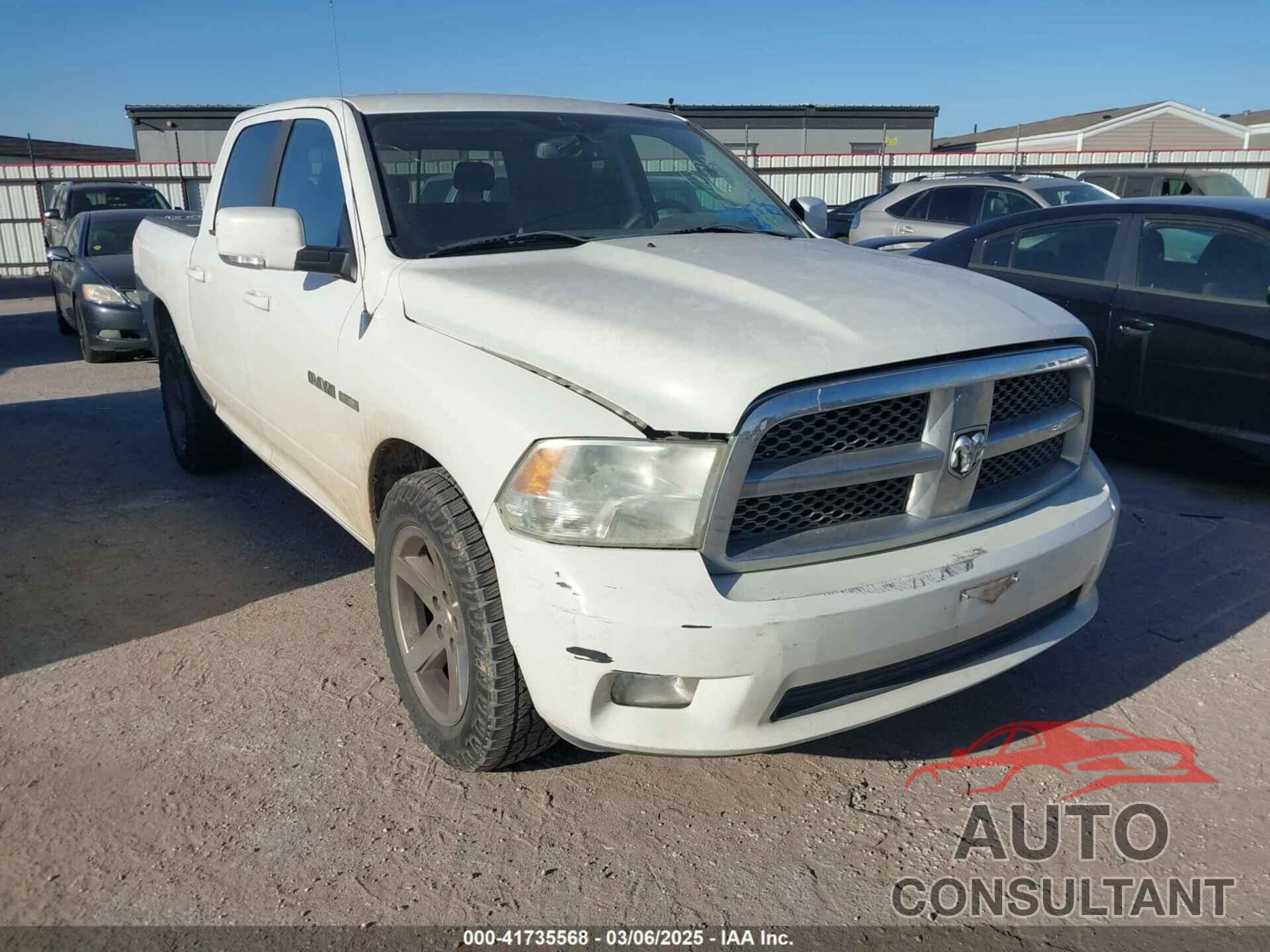 DODGE RAM 1500 2009 - 1D3HB13T89S815483